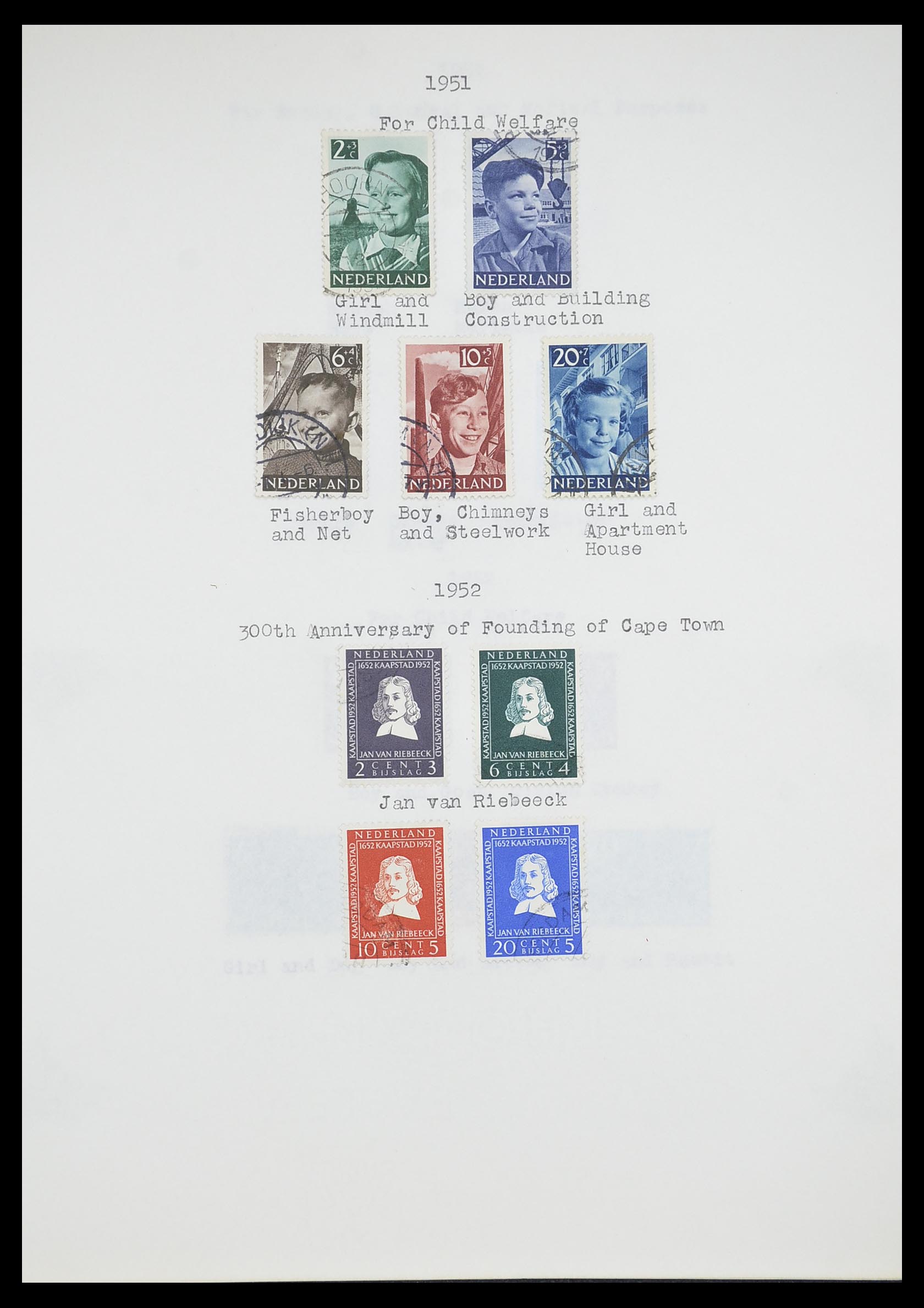 33662 144 - Postzegelverzameling 33662 Nederland 1852-1995.