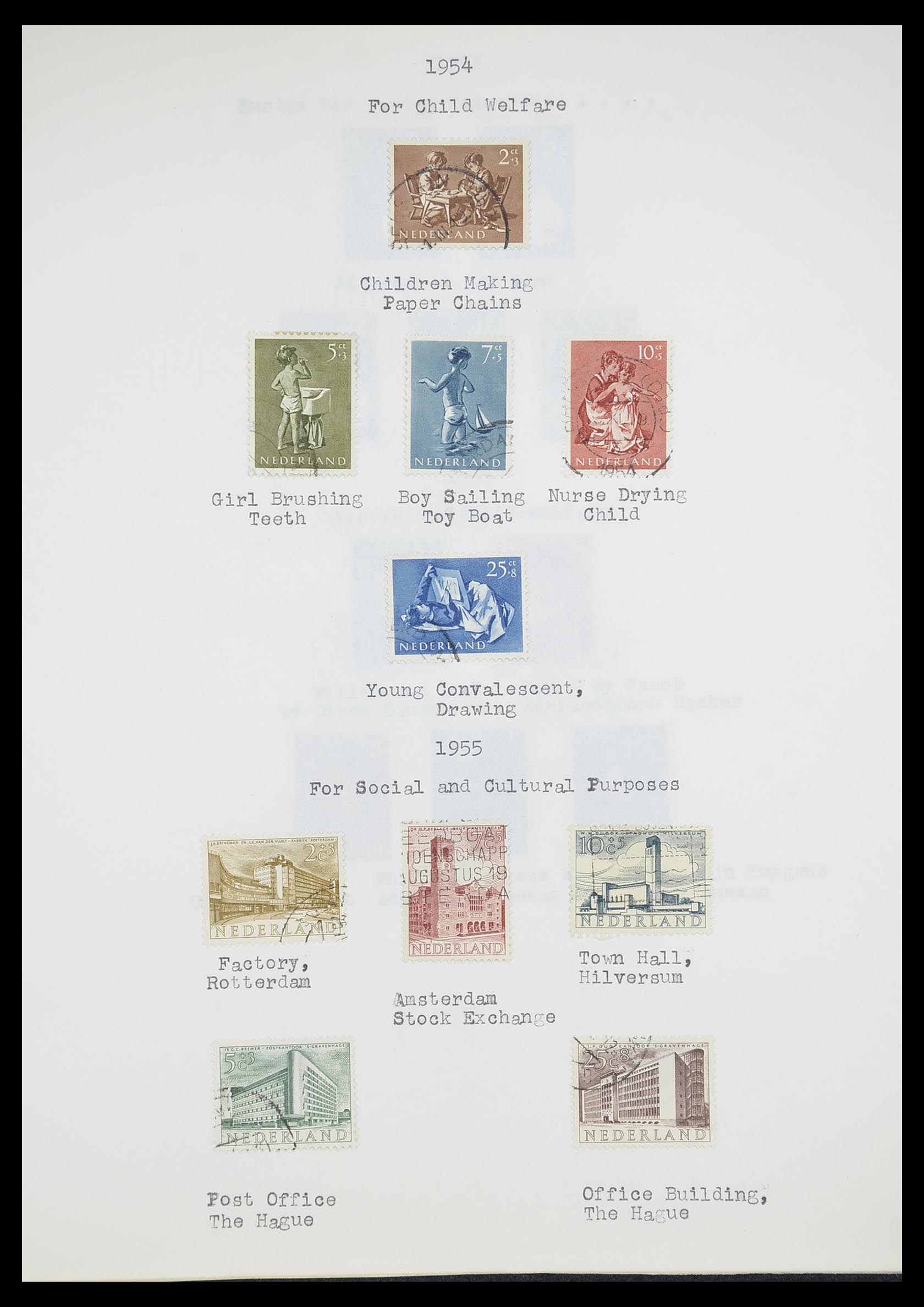 33662 150 - Postzegelverzameling 33662 Nederland 1852-1995.