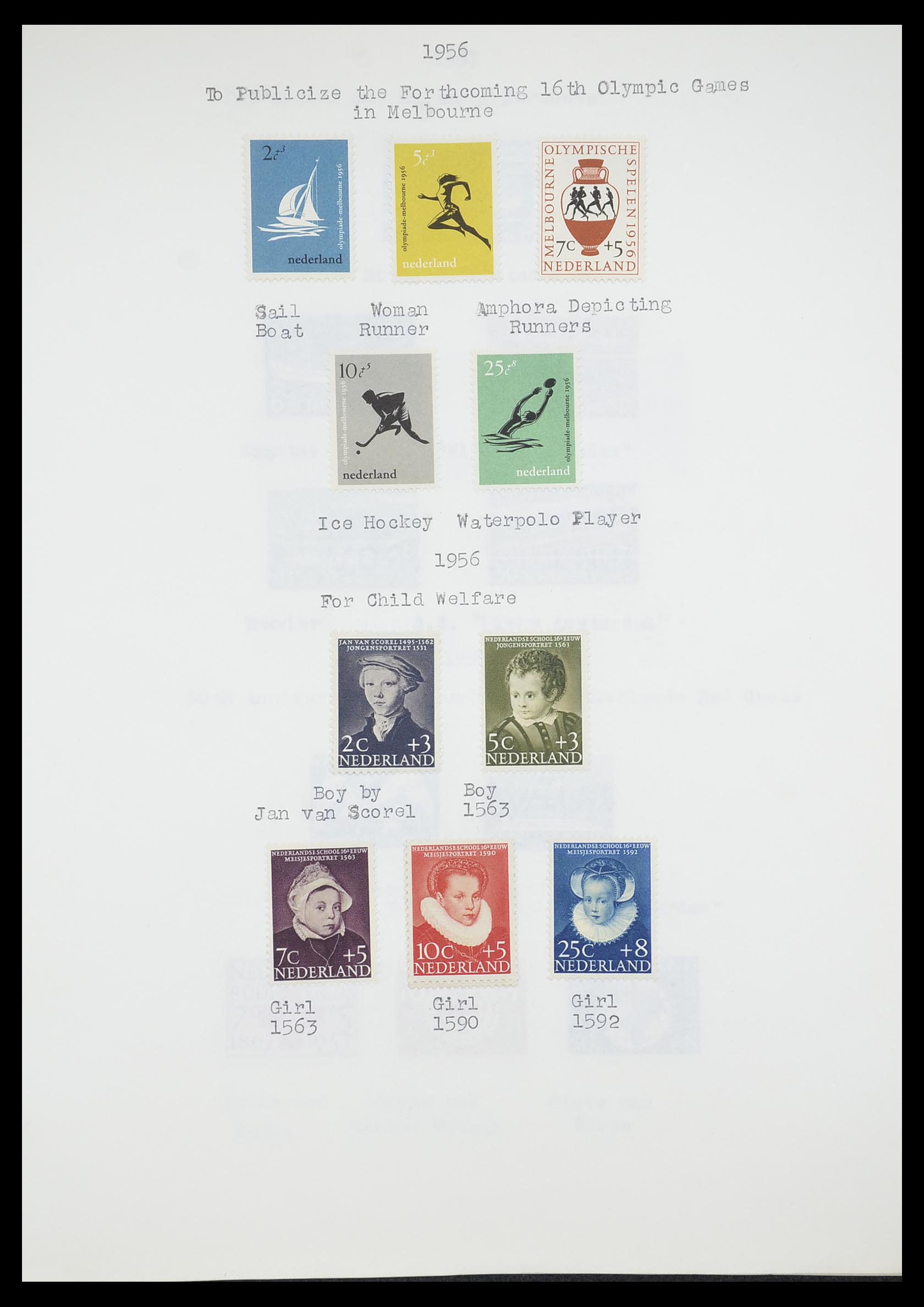 33662 153 - Postzegelverzameling 33662 Nederland 1852-1995.