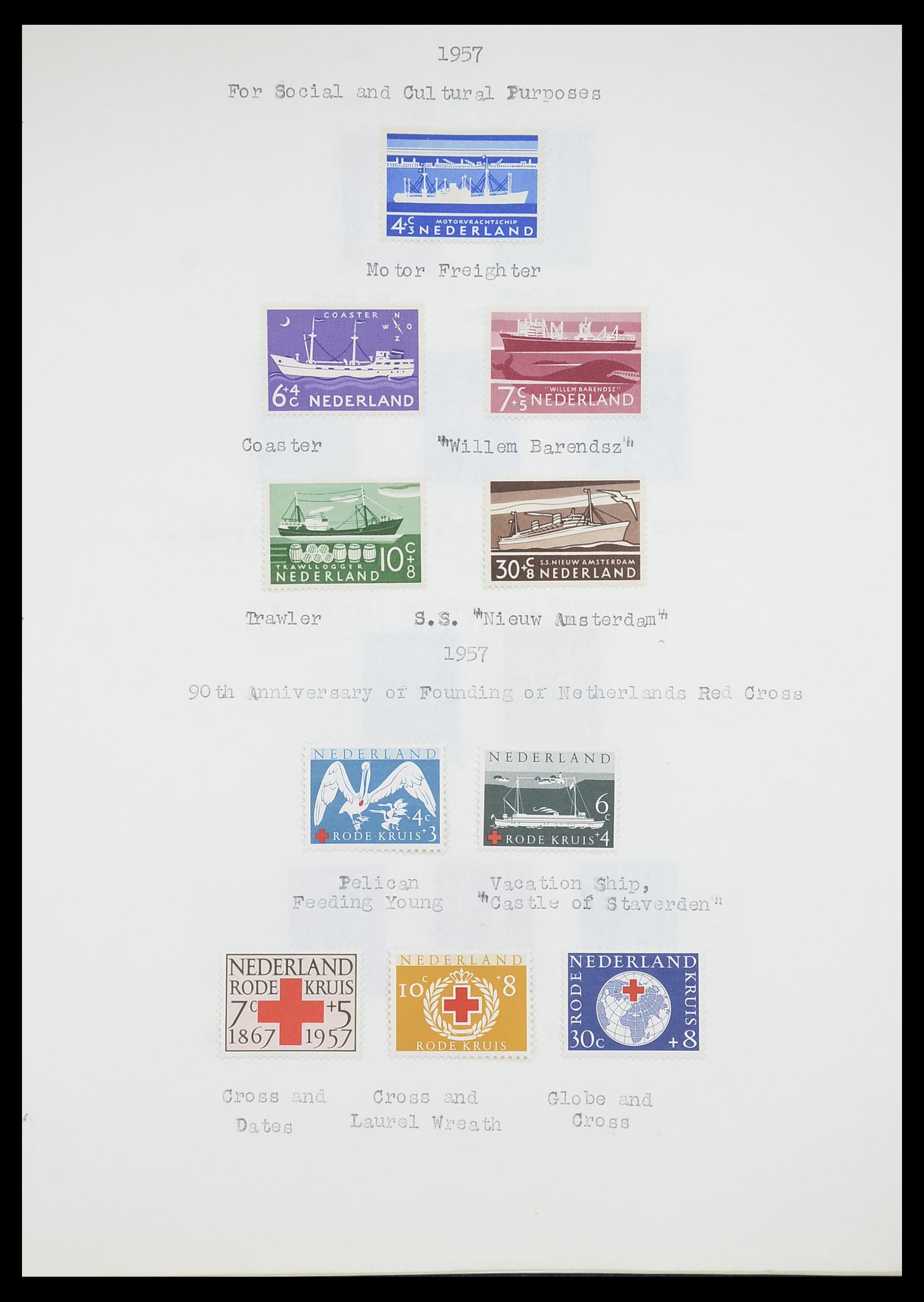 33662 154 - Postzegelverzameling 33662 Nederland 1852-1995.