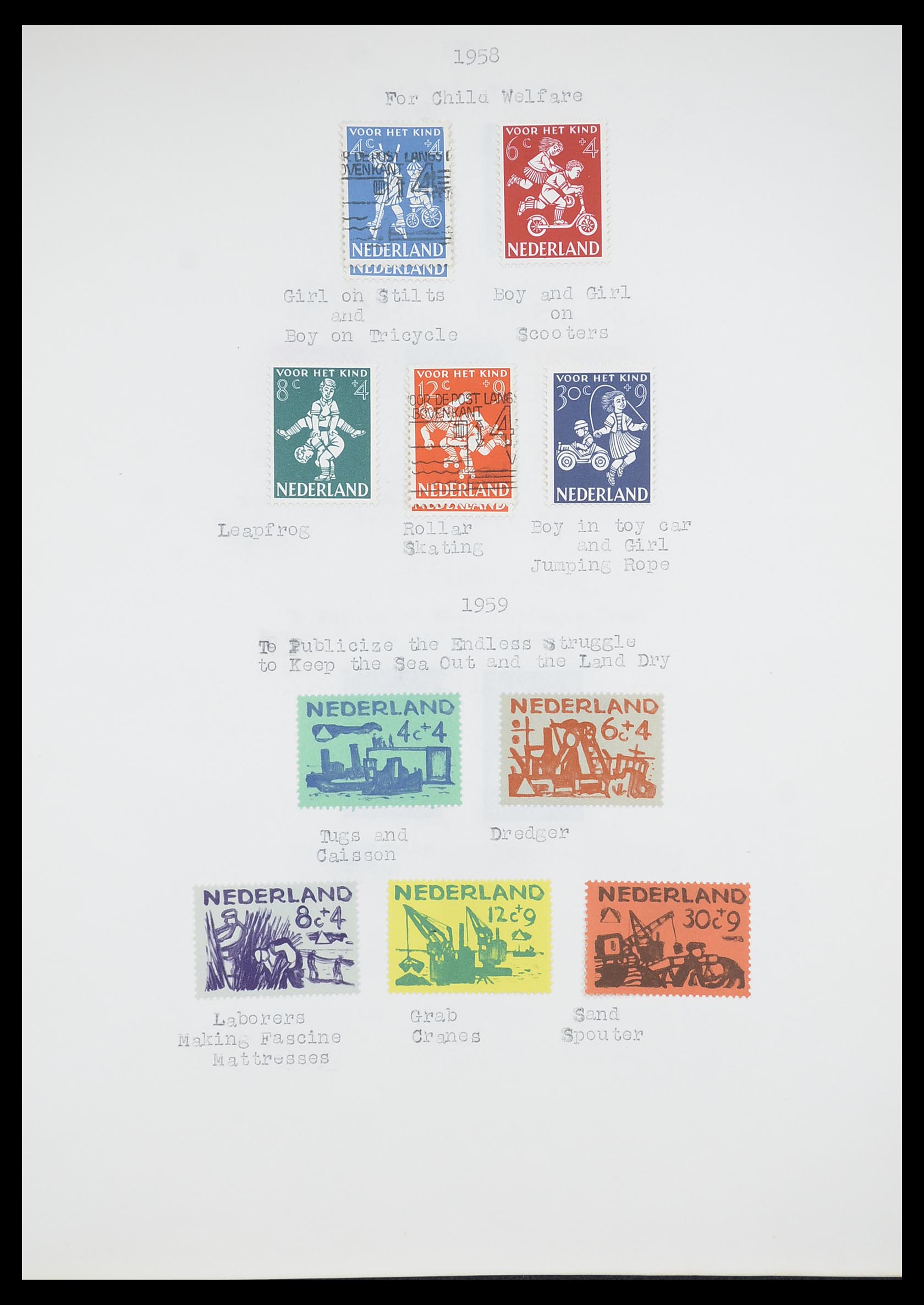 33662 156 - Postzegelverzameling 33662 Nederland 1852-1995.