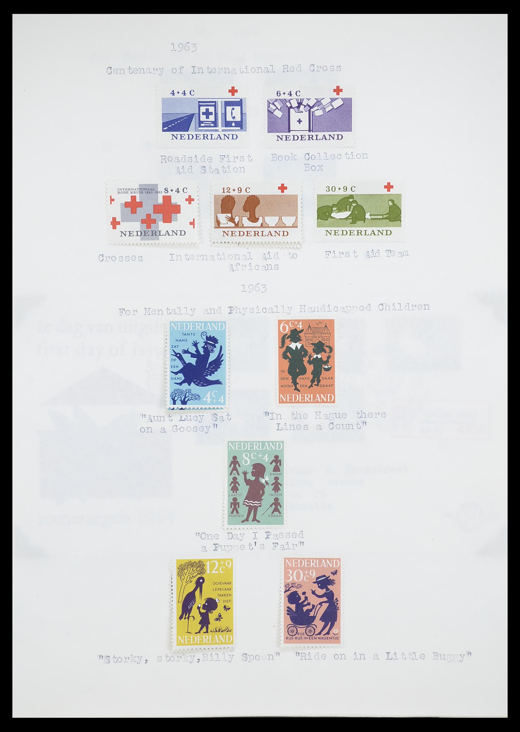 33662 162 - Postzegelverzameling 33662 Nederland 1852-1995.