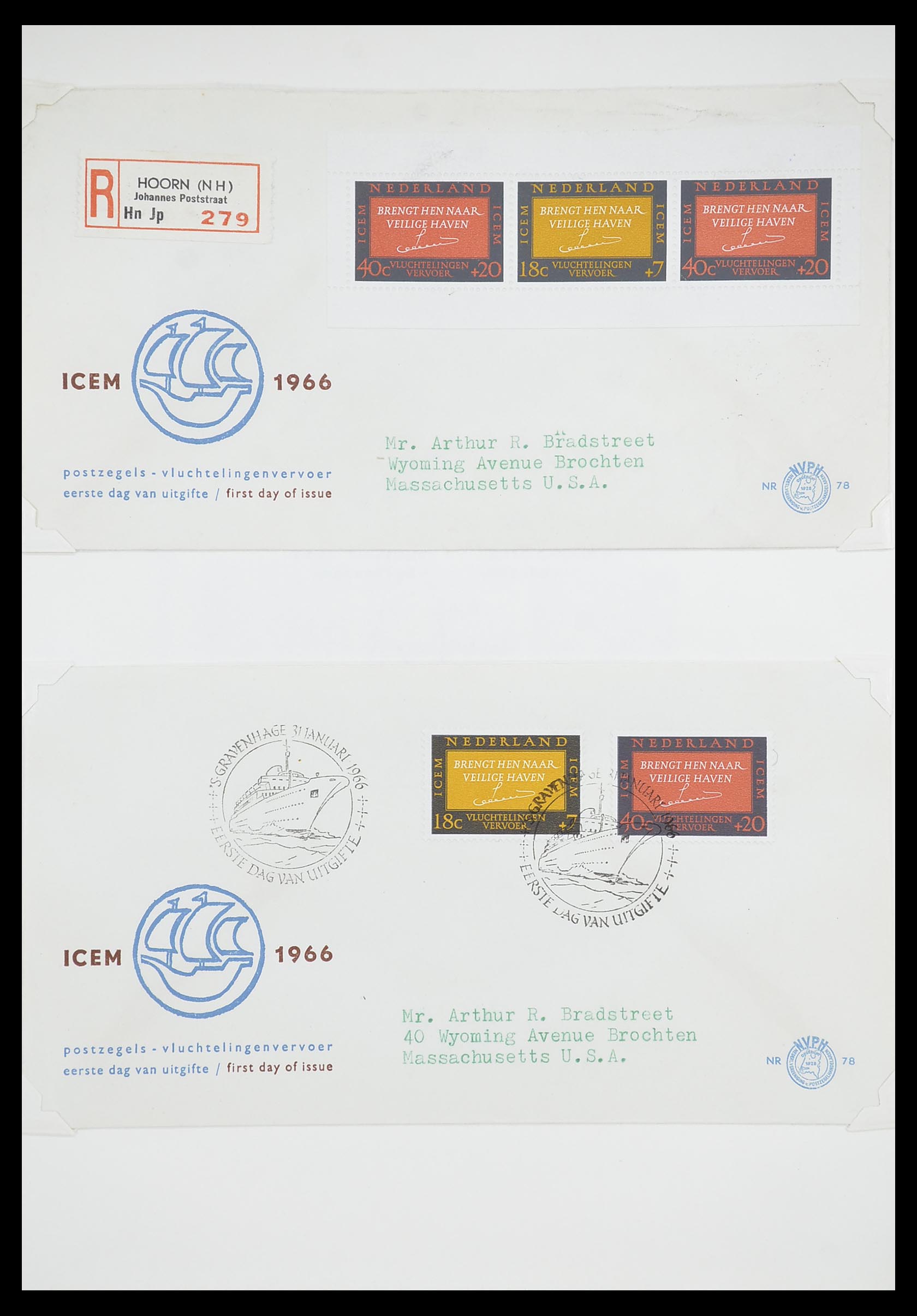 33662 168 - Postzegelverzameling 33662 Nederland 1852-1995.
