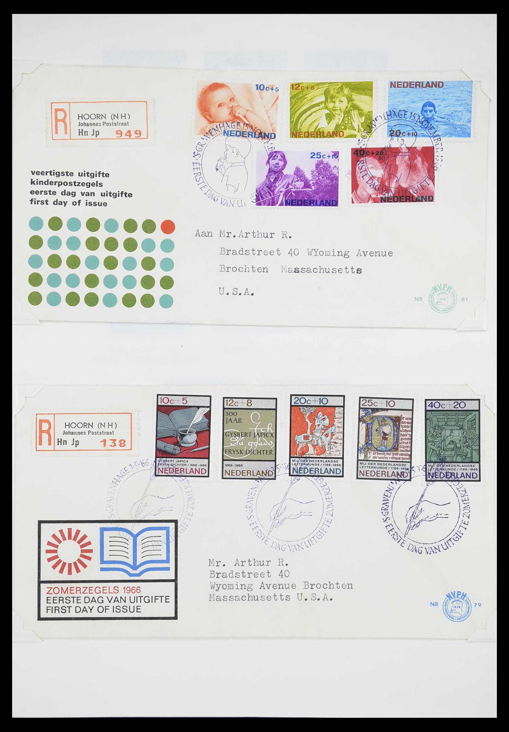 33662 171 - Postzegelverzameling 33662 Nederland 1852-1995.