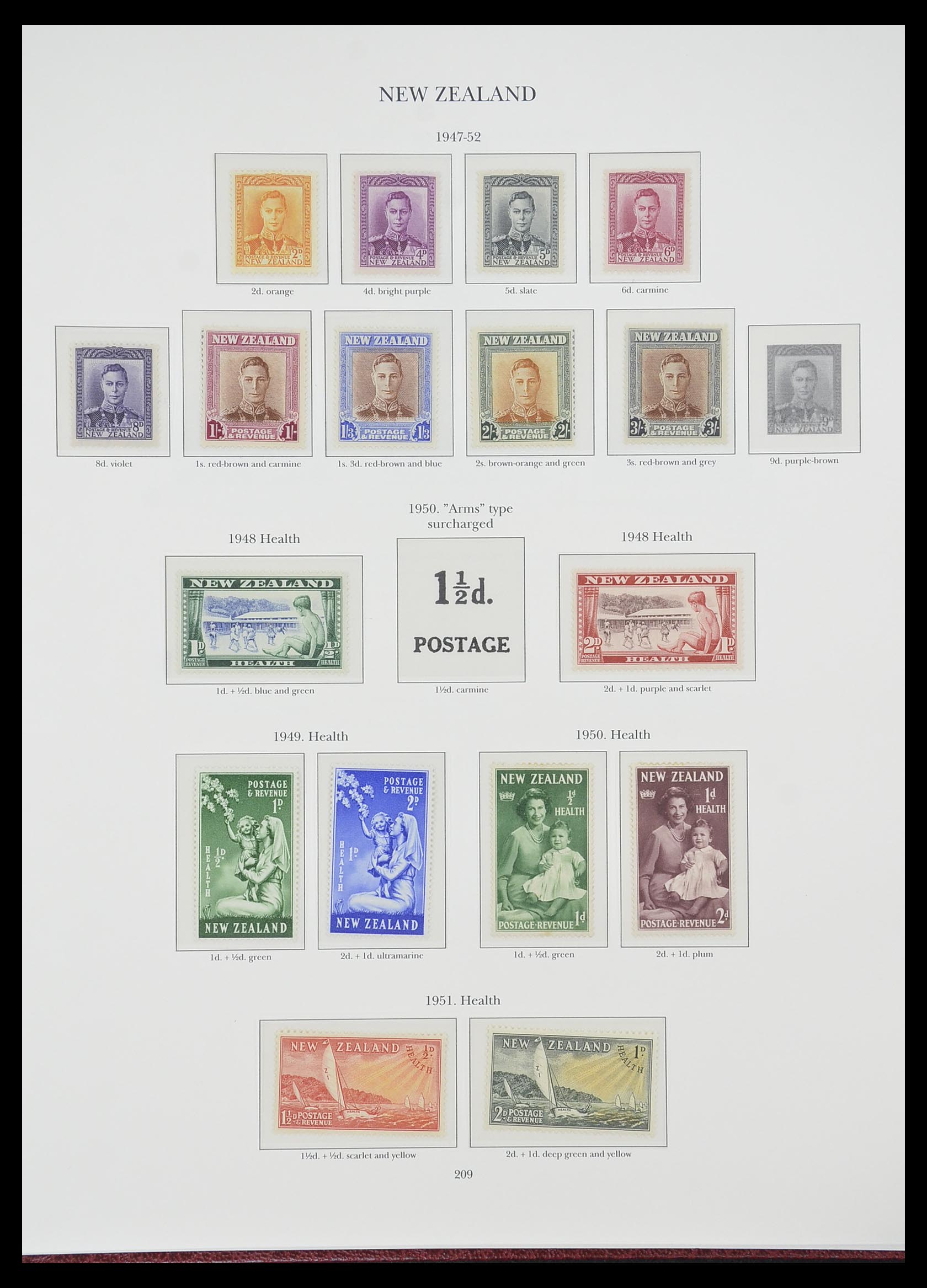 33665 156 - Postzegelverzameling 33665 Brits Gemenebest 1937-1952.