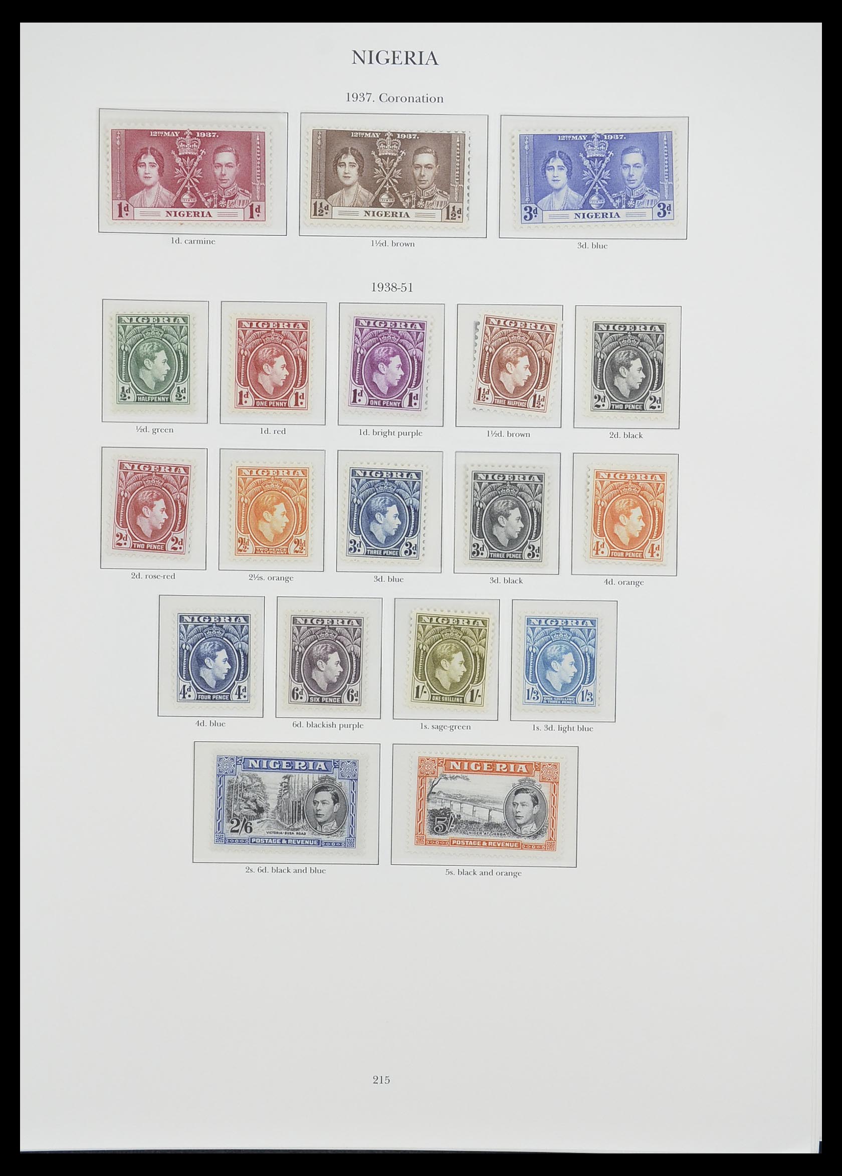 33665 158 - Postzegelverzameling 33665 Brits Gemenebest 1937-1952.