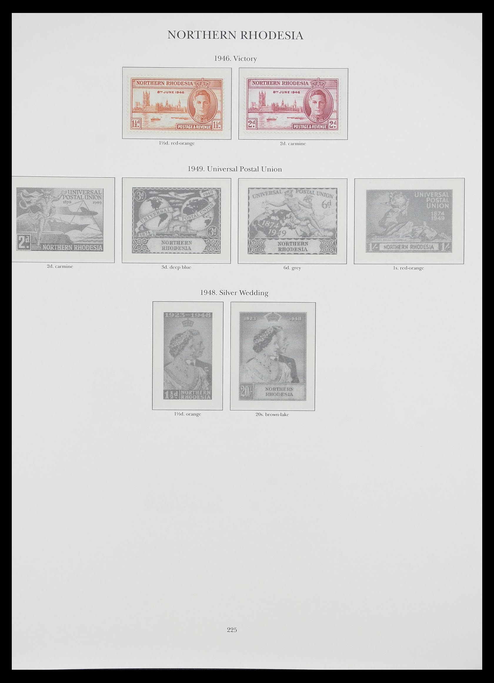 33665 166 - Postzegelverzameling 33665 Brits Gemenebest 1937-1952.