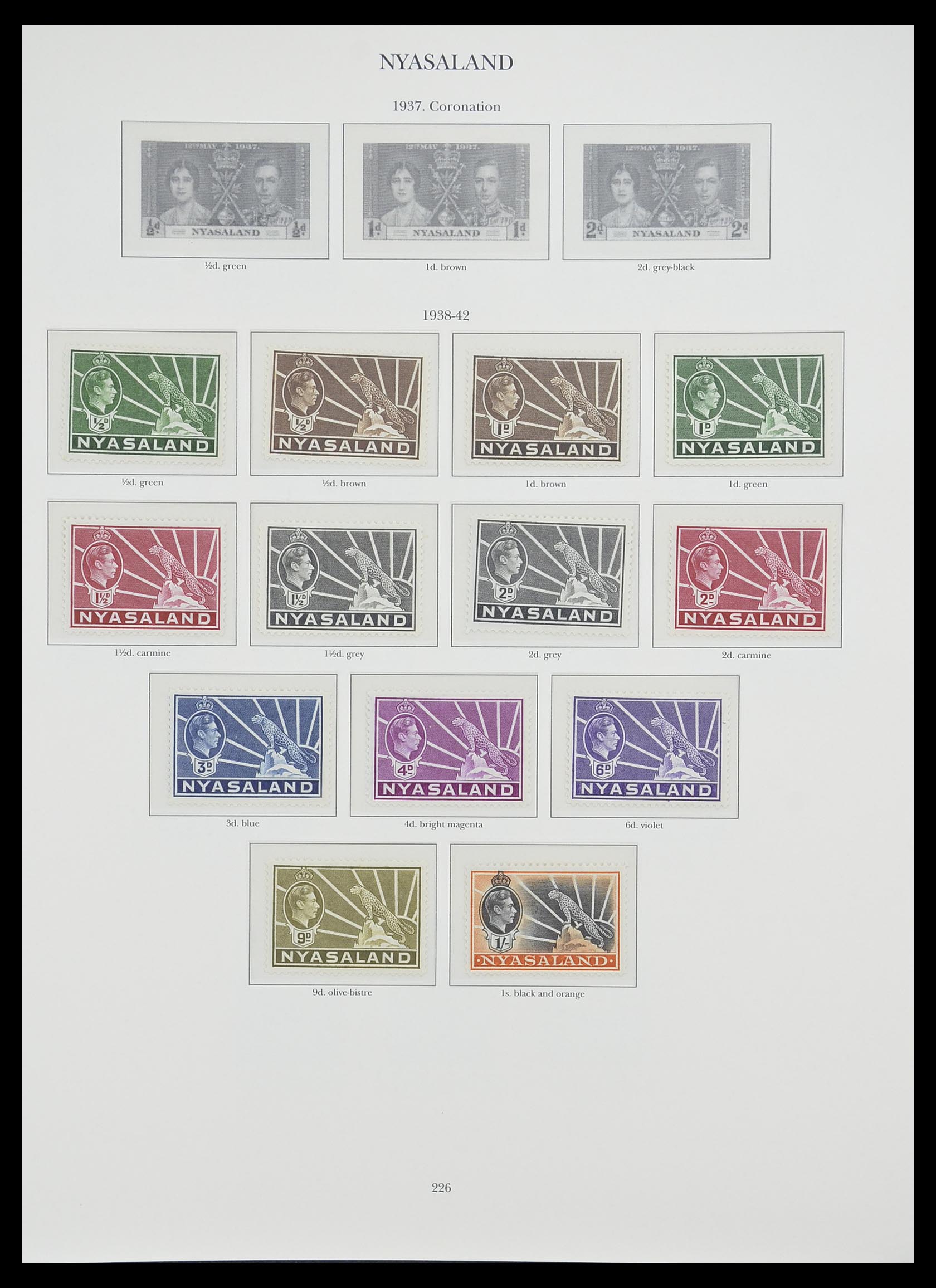 33665 167 - Postzegelverzameling 33665 Brits Gemenebest 1937-1952.