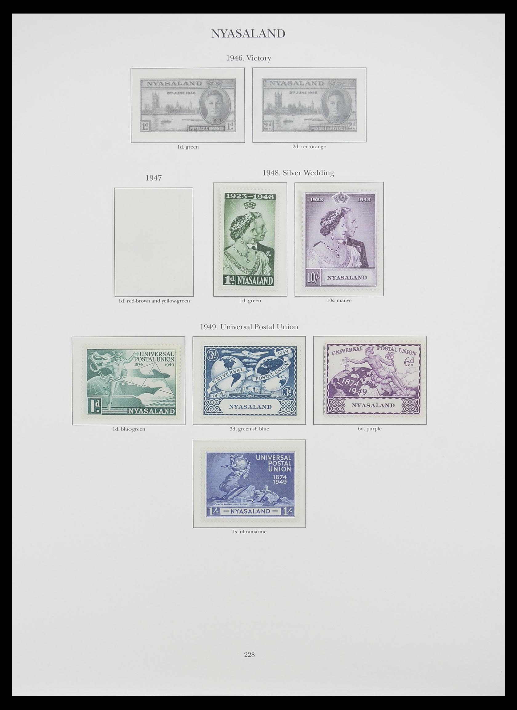 33665 169 - Postzegelverzameling 33665 Brits Gemenebest 1937-1952.