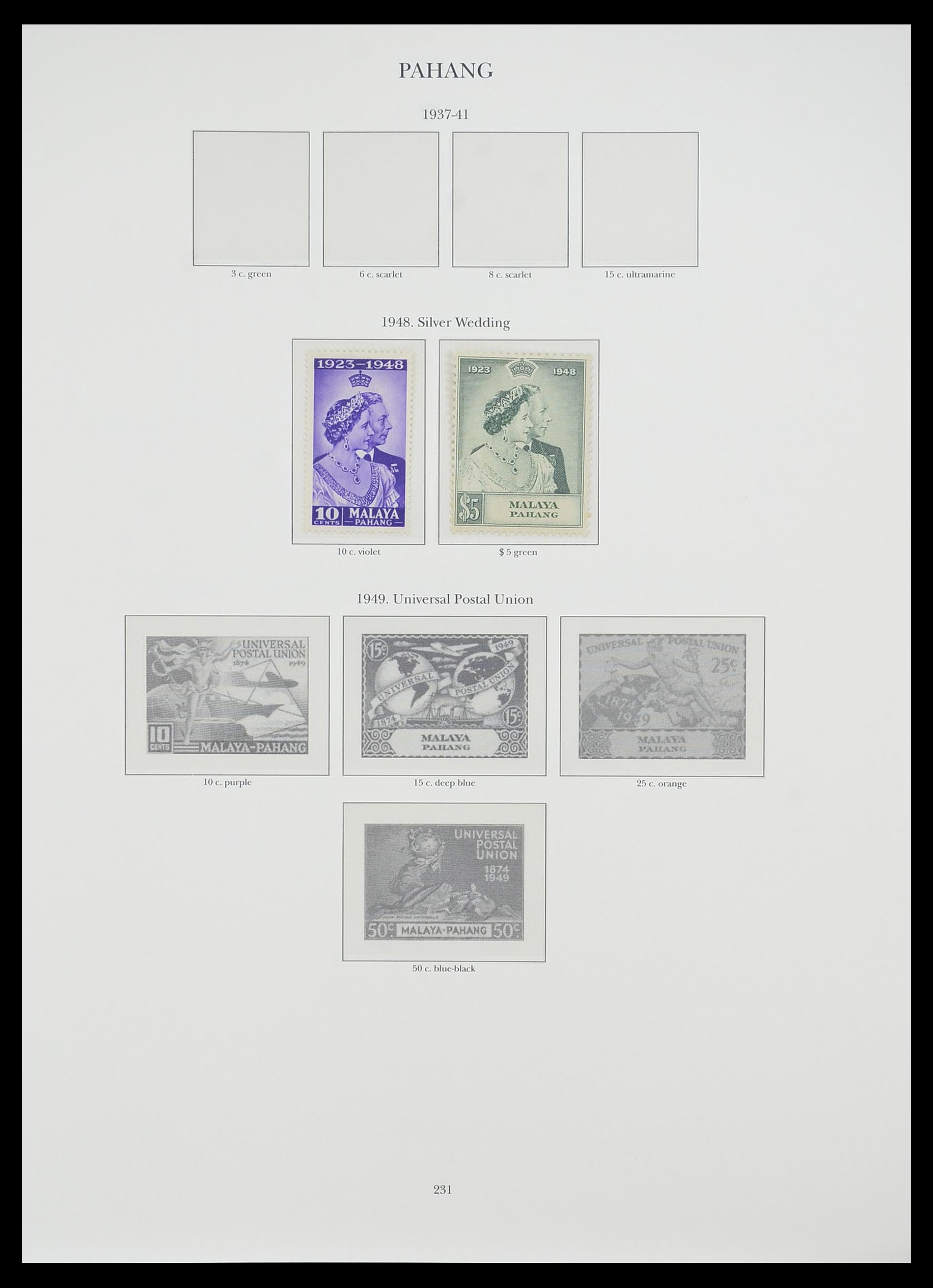 33665 170 - Postzegelverzameling 33665 Brits Gemenebest 1937-1952.