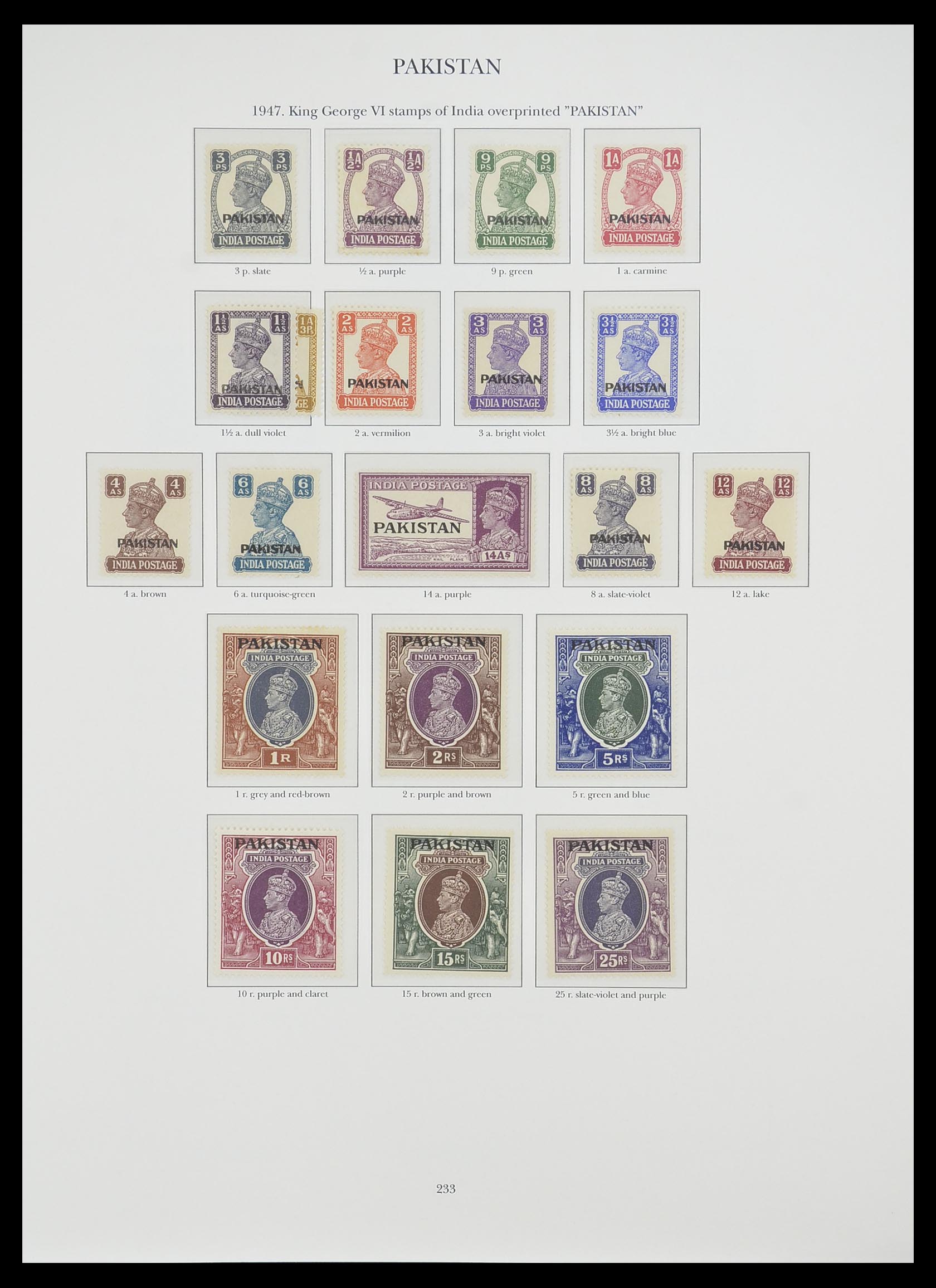 33665 171 - Postzegelverzameling 33665 Brits Gemenebest 1937-1952.