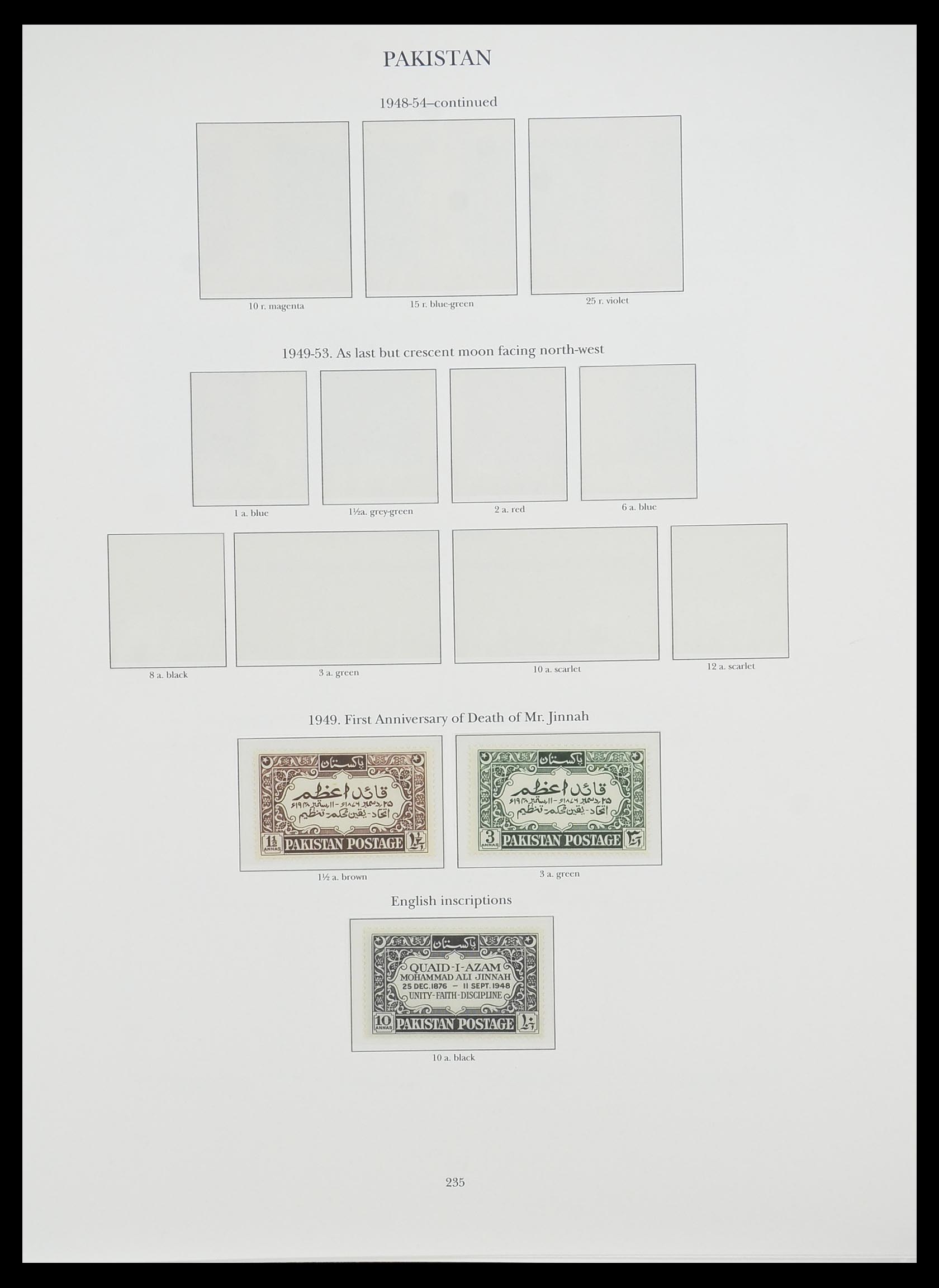 33665 173 - Postzegelverzameling 33665 Brits Gemenebest 1937-1952.