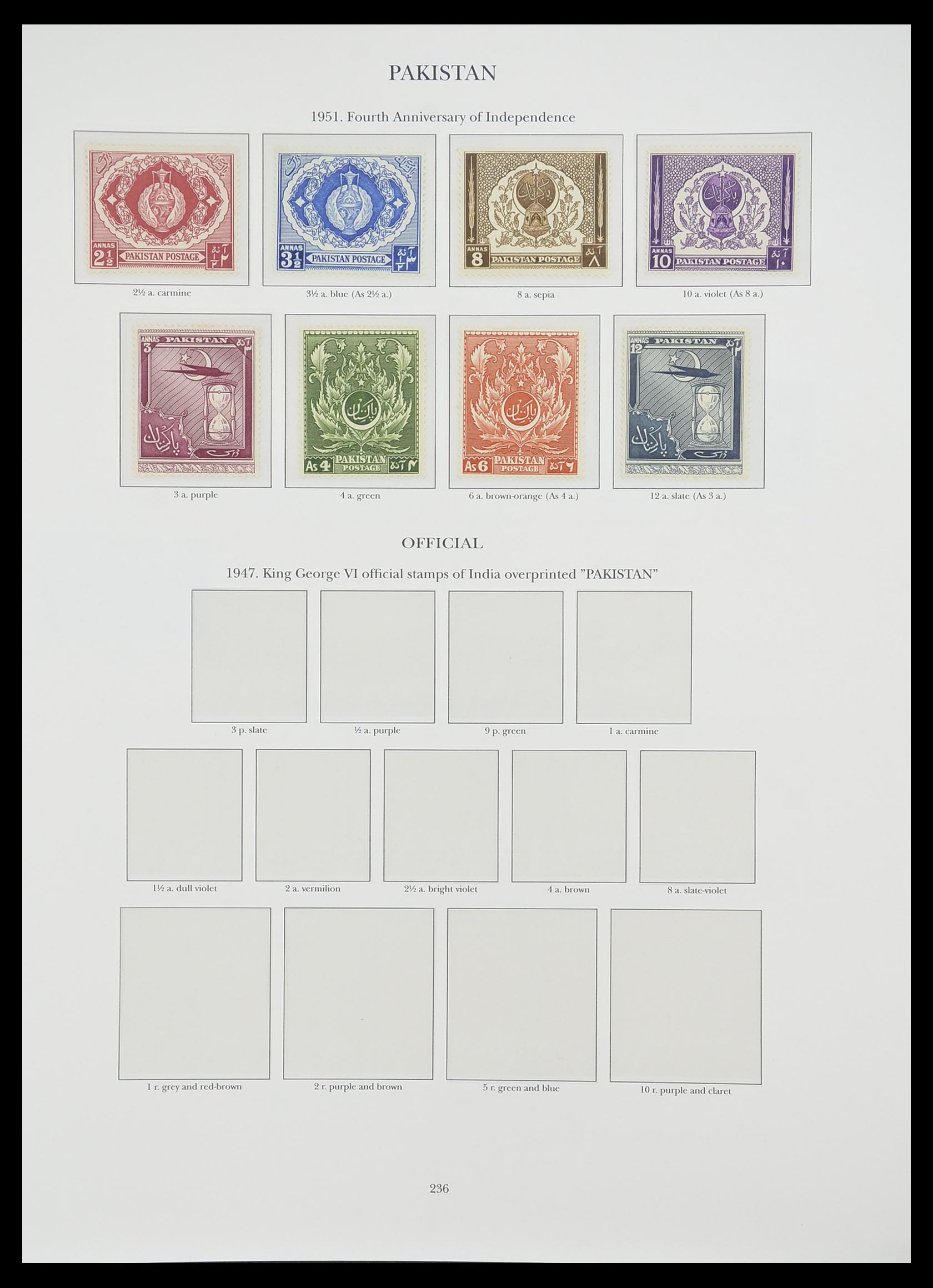 33665 174 - Postzegelverzameling 33665 Brits Gemenebest 1937-1952.