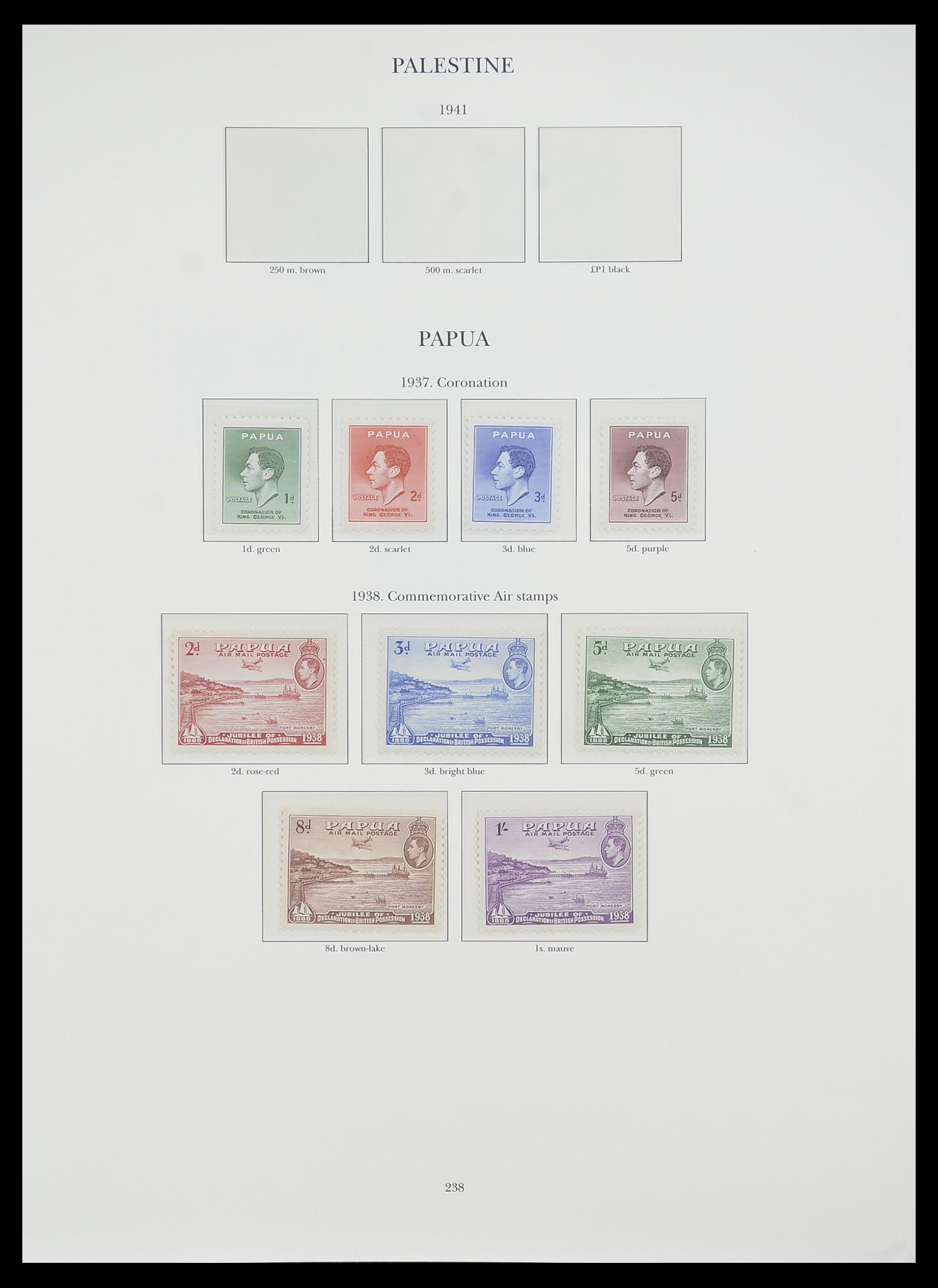33665 176 - Postzegelverzameling 33665 Brits Gemenebest 1937-1952.