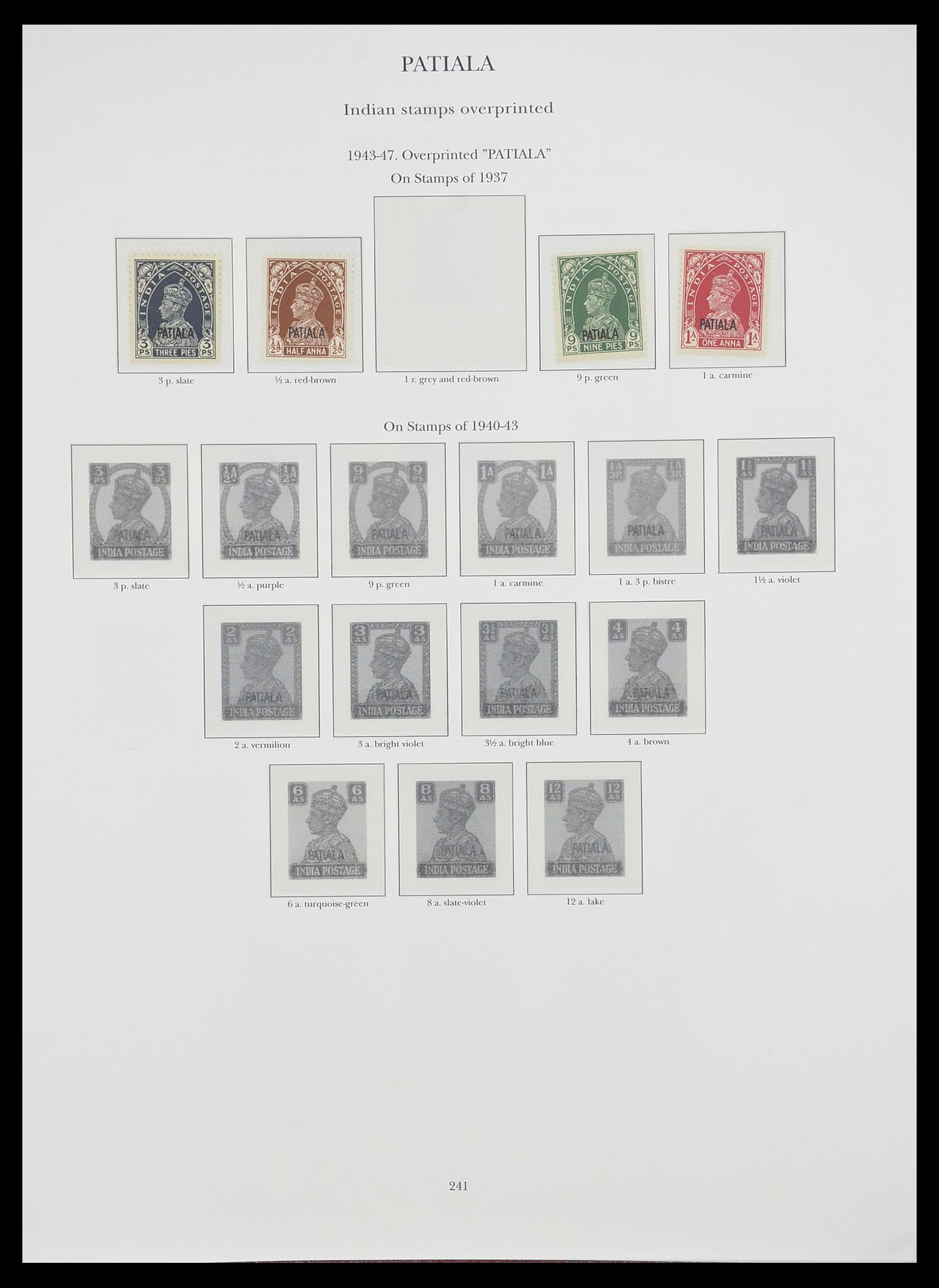 33665 177 - Postzegelverzameling 33665 Brits Gemenebest 1937-1952.