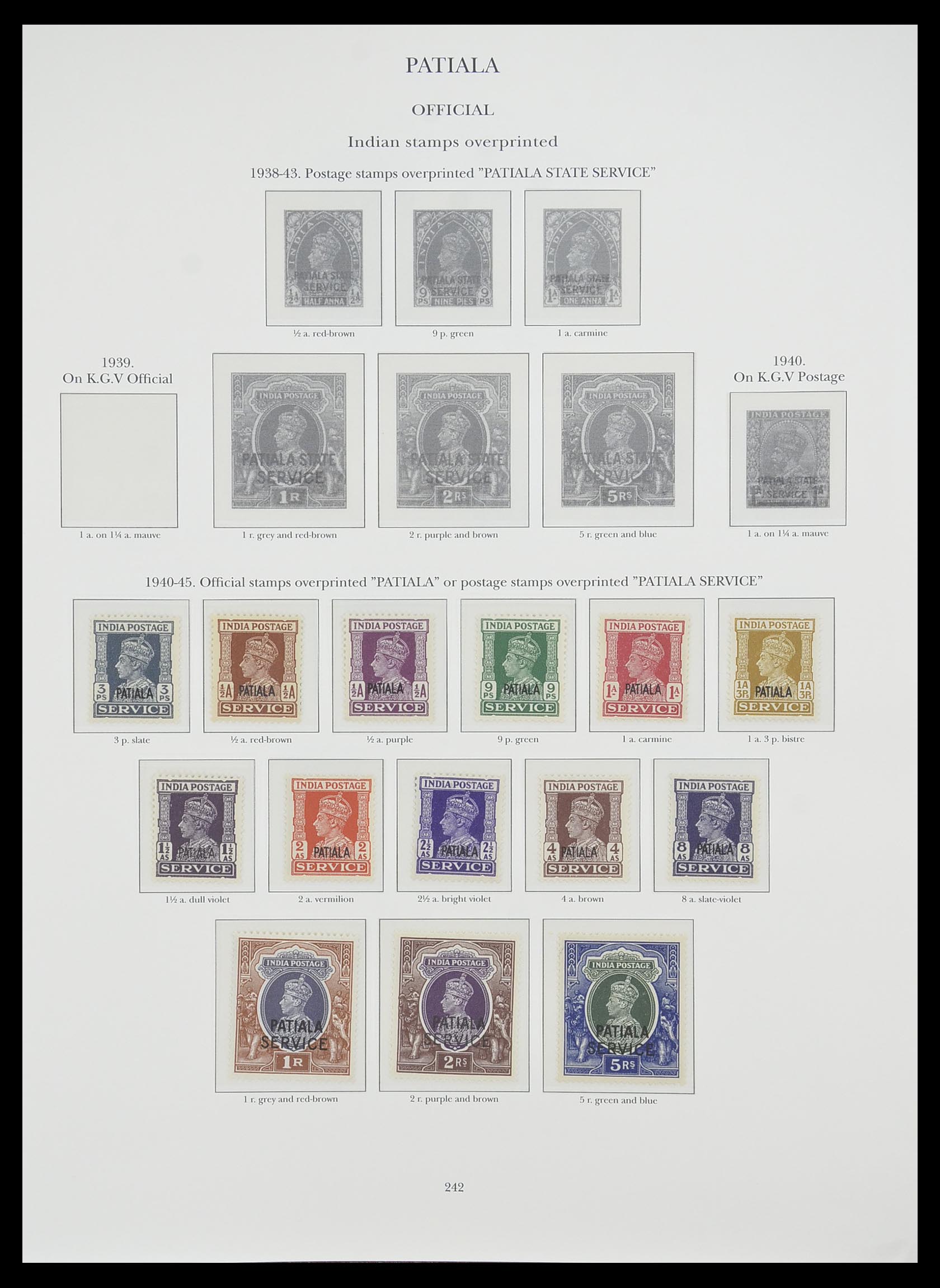 33665 178 - Postzegelverzameling 33665 Brits Gemenebest 1937-1952.