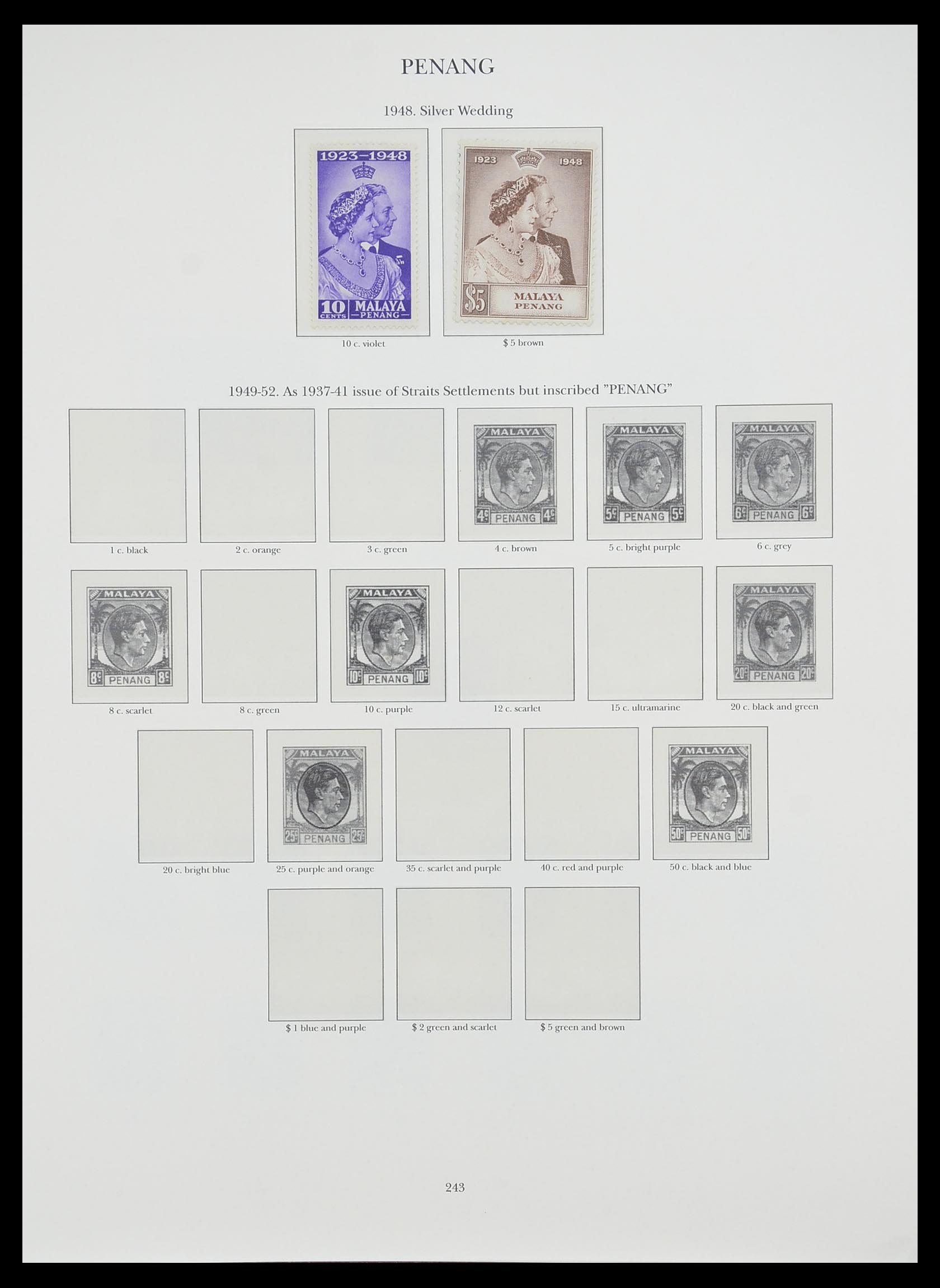 33665 179 - Postzegelverzameling 33665 Brits Gemenebest 1937-1952.