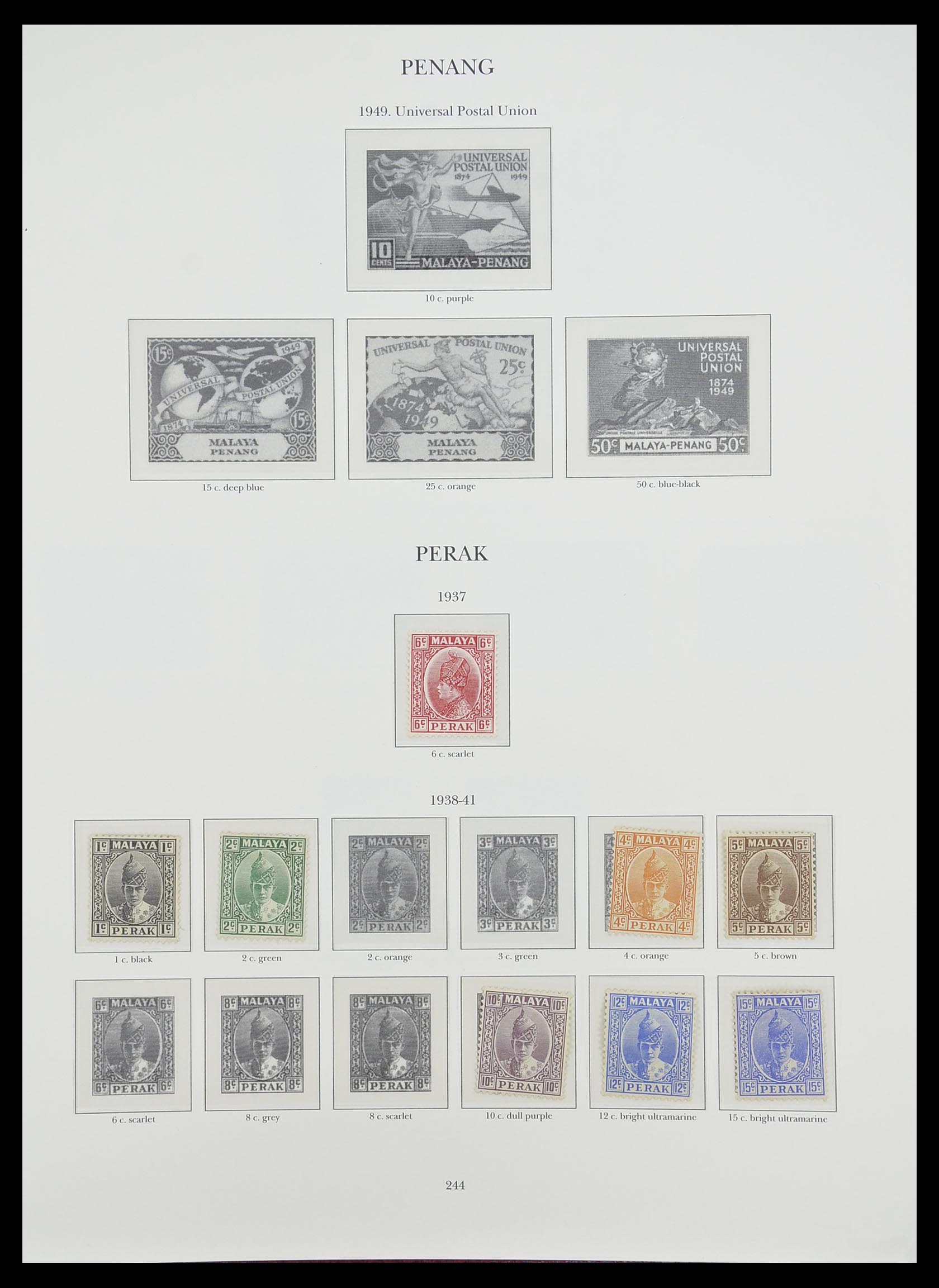 33665 180 - Postzegelverzameling 33665 Brits Gemenebest 1937-1952.