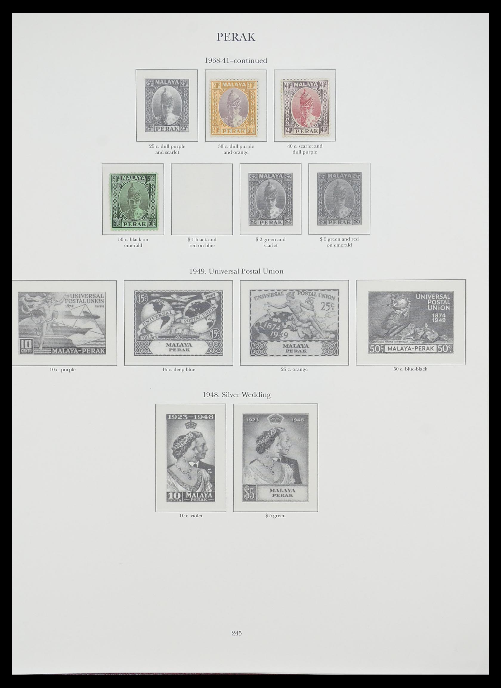 33665 181 - Postzegelverzameling 33665 Brits Gemenebest 1937-1952.