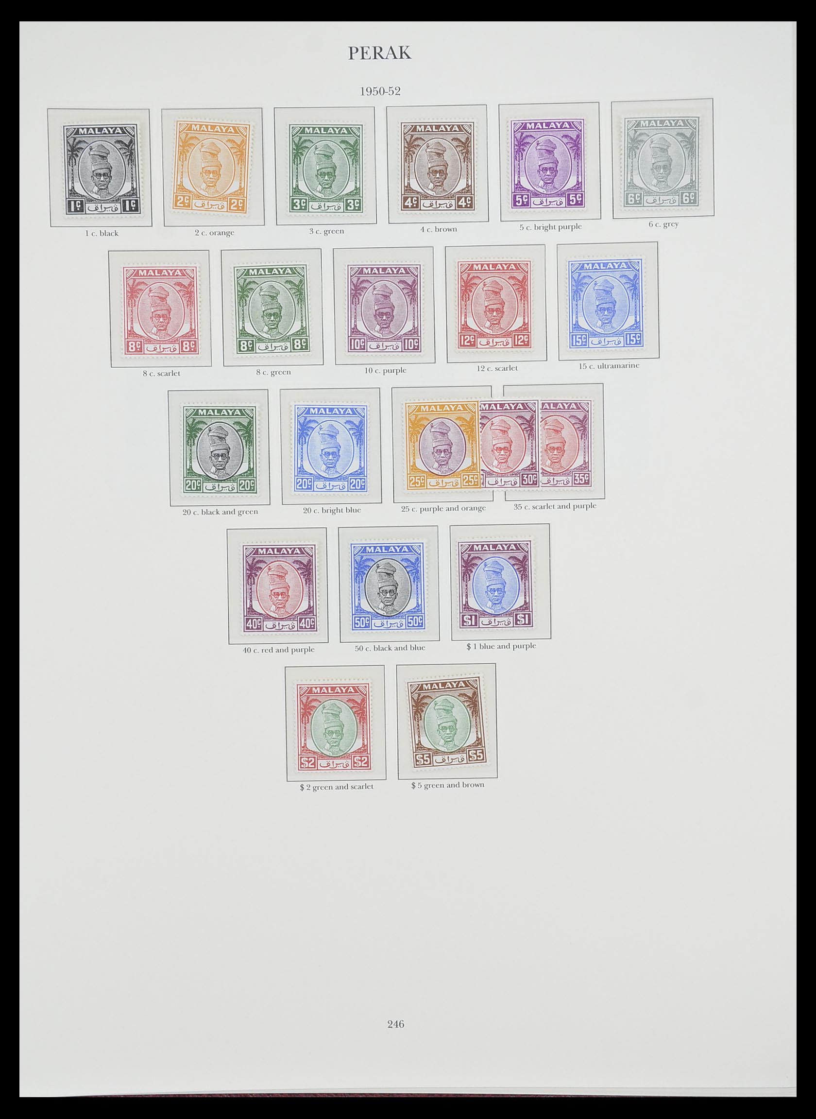33665 182 - Postzegelverzameling 33665 Brits Gemenebest 1937-1952.