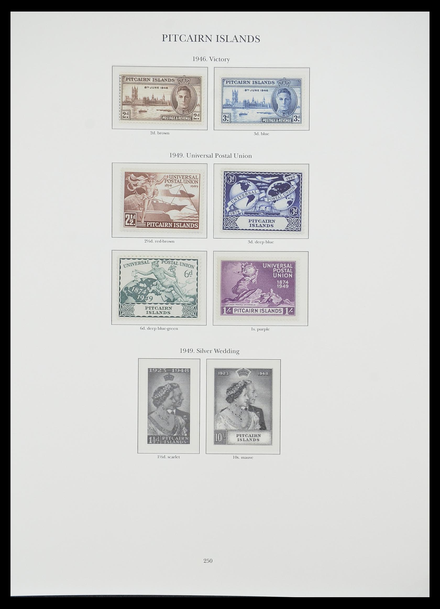 33665 186 - Postzegelverzameling 33665 Brits Gemenebest 1937-1952.