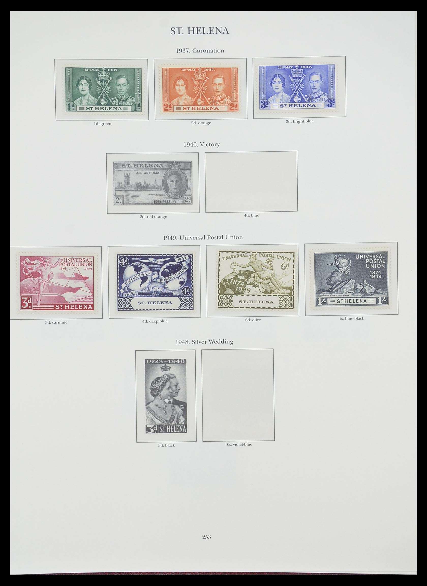 33665 187 - Postzegelverzameling 33665 Brits Gemenebest 1937-1952.