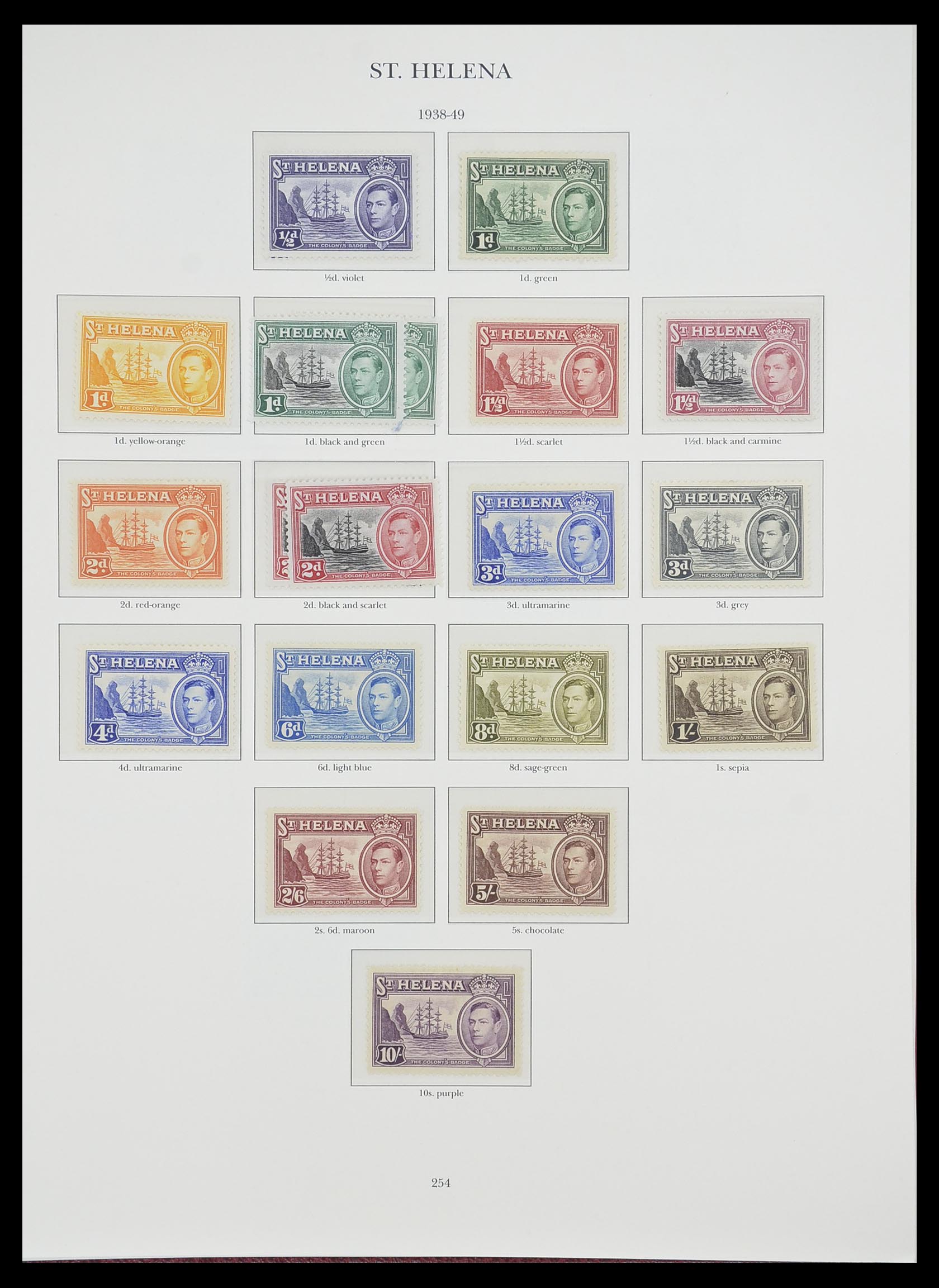 33665 188 - Postzegelverzameling 33665 Brits Gemenebest 1937-1952.