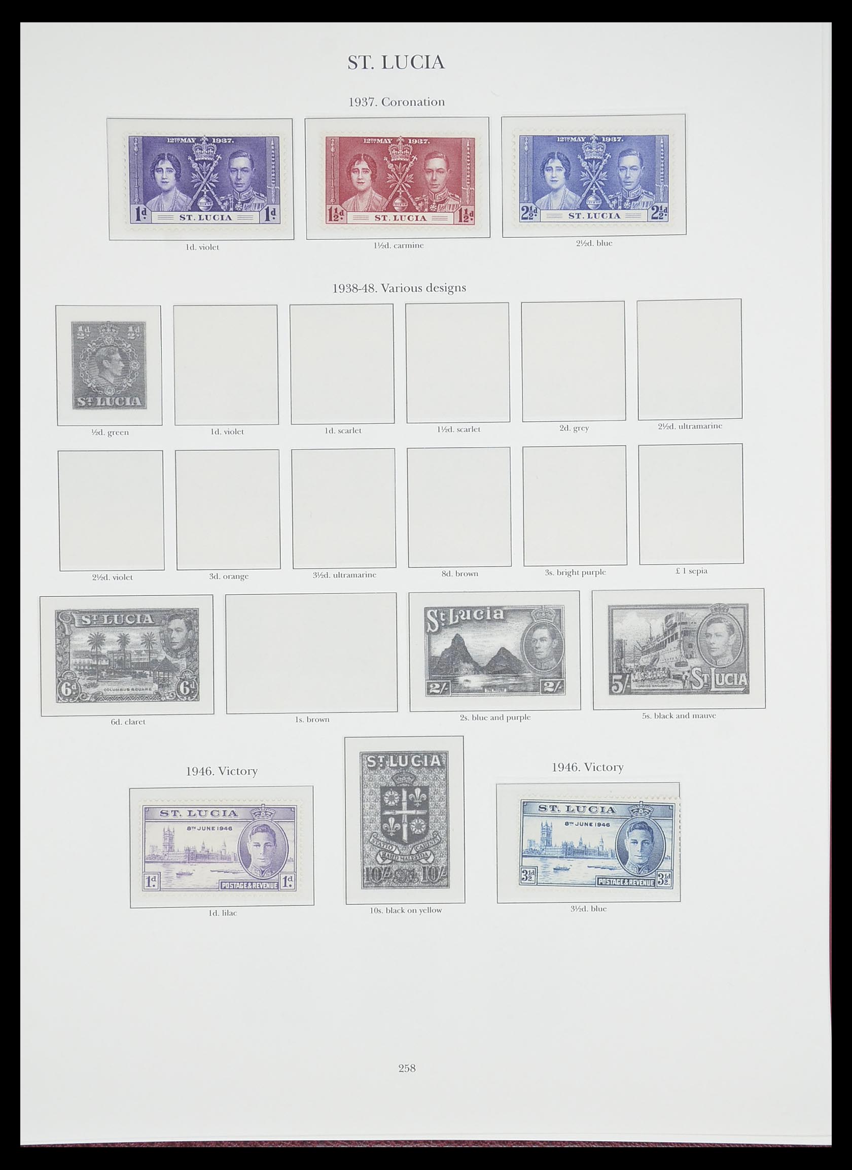 33665 191 - Postzegelverzameling 33665 Brits Gemenebest 1937-1952.