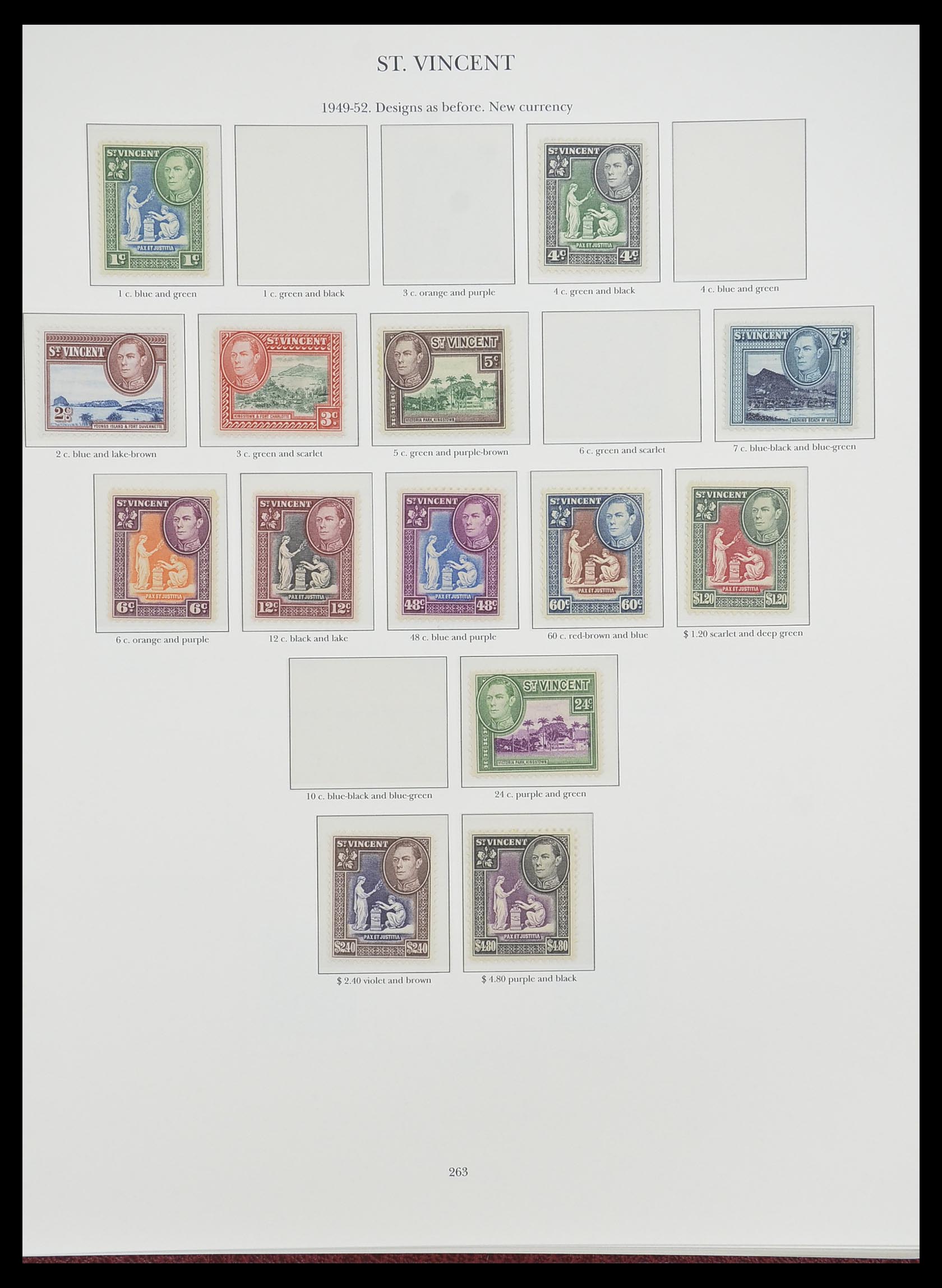 33665 196 - Postzegelverzameling 33665 Brits Gemenebest 1937-1952.