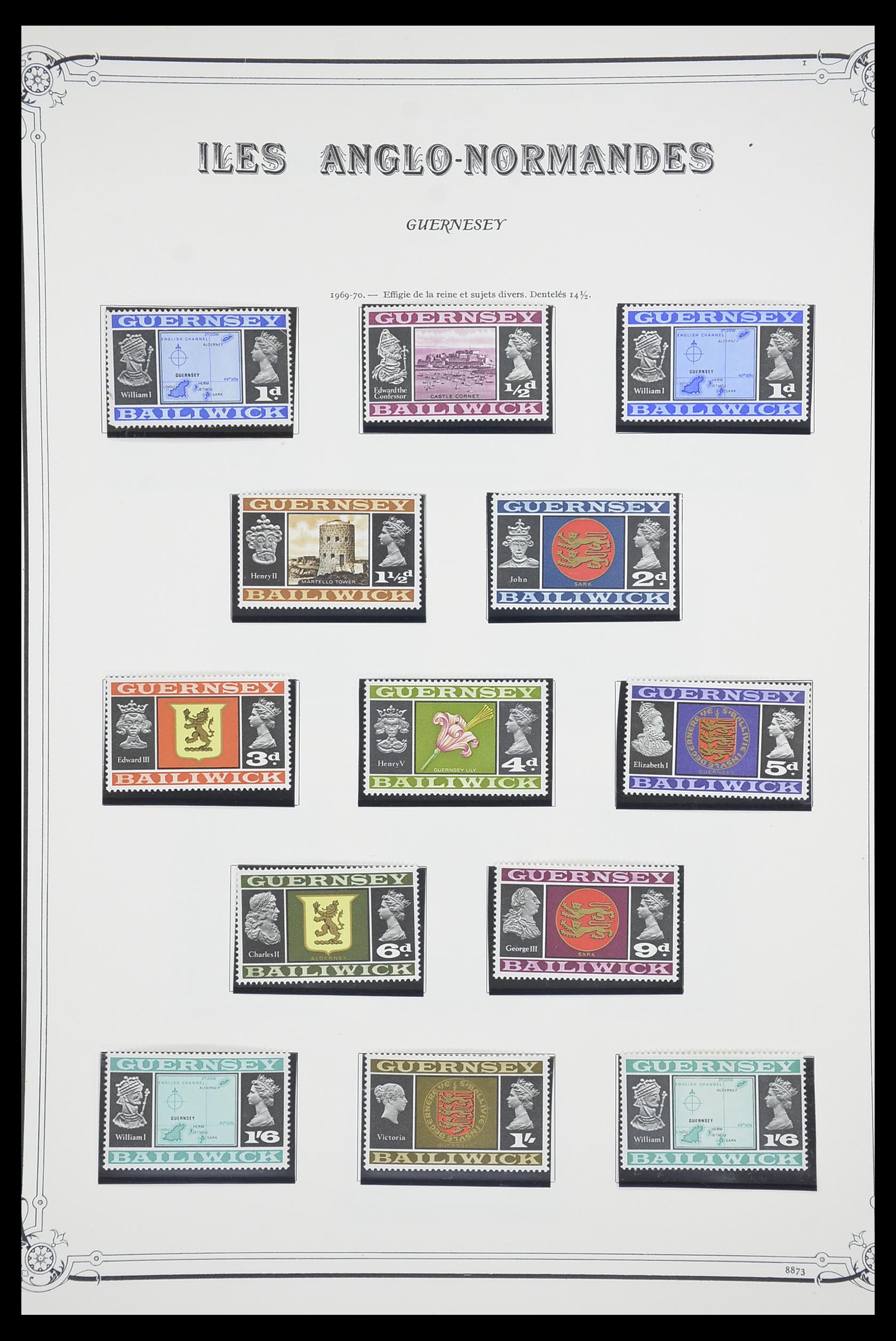 33690 046 - Postzegelverzameling 33690 Engeland 1840-1976.