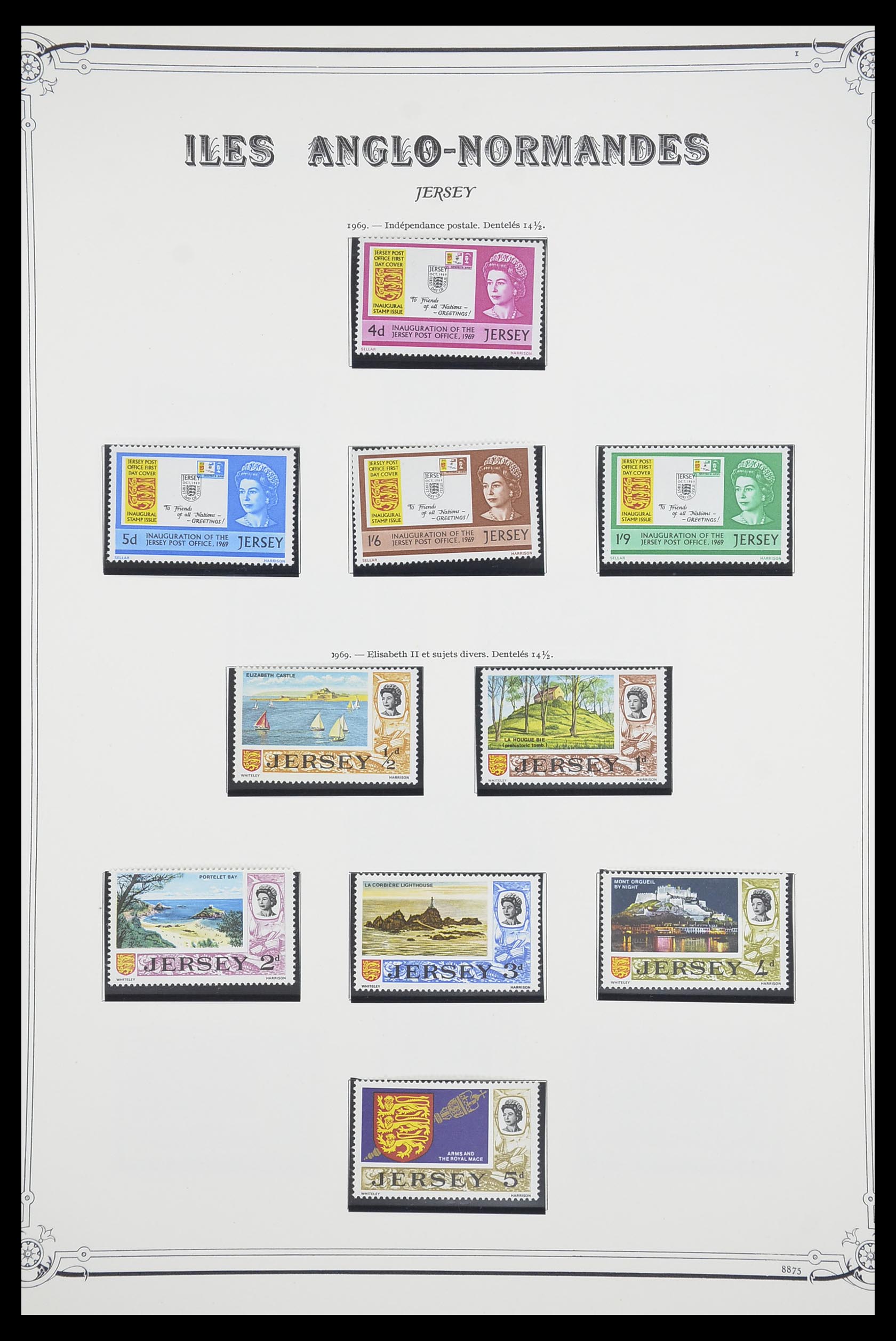 33690 056 - Postzegelverzameling 33690 Engeland 1840-1976.