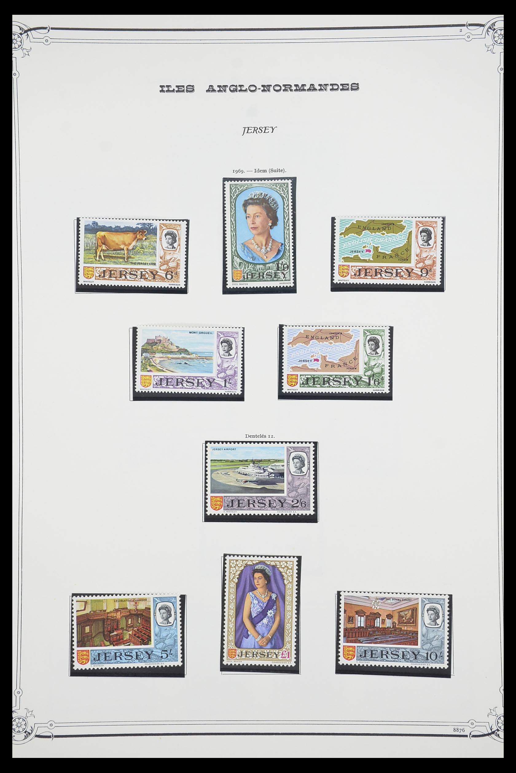 33690 057 - Postzegelverzameling 33690 Engeland 1840-1976.