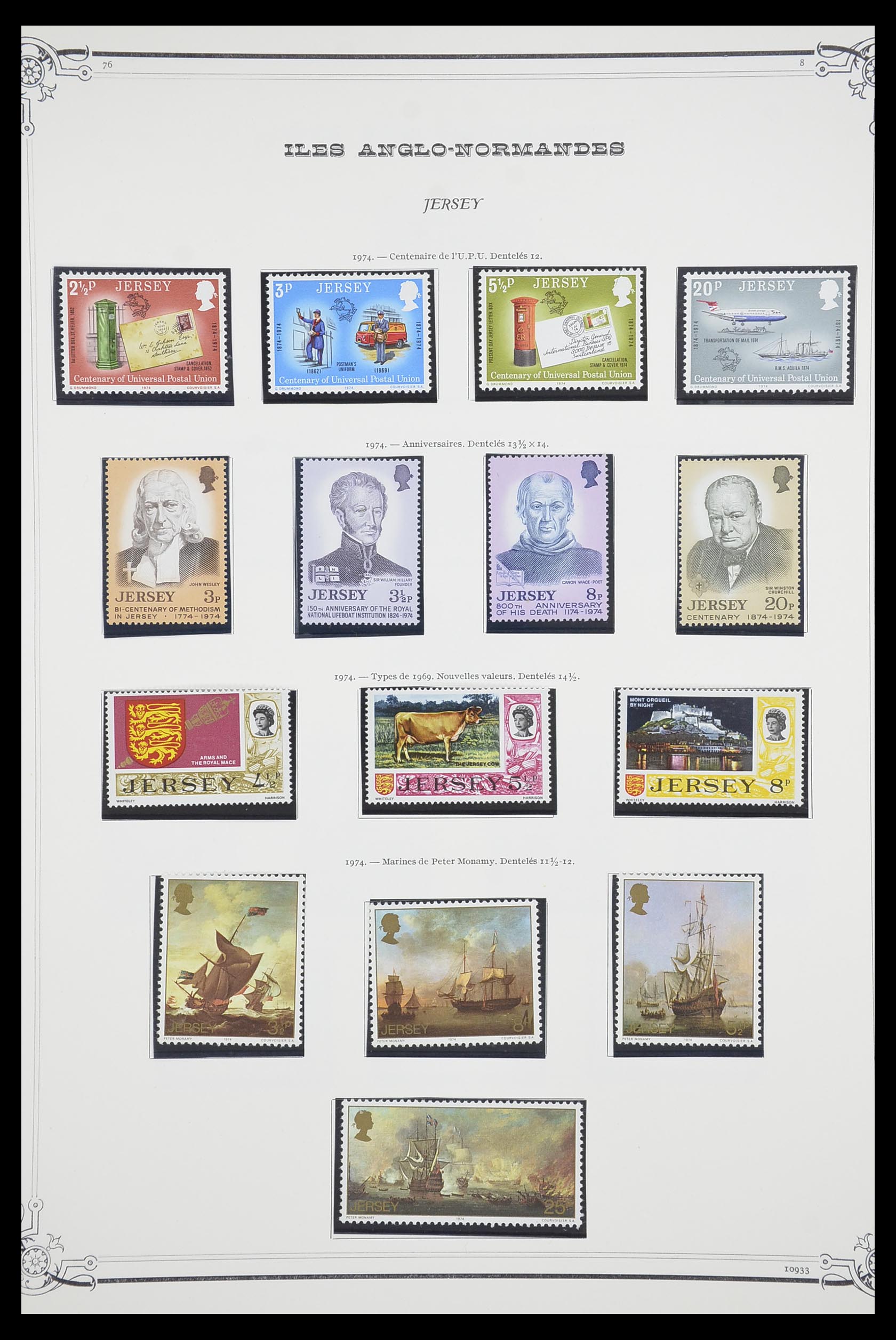33690 063 - Postzegelverzameling 33690 Engeland 1840-1976.