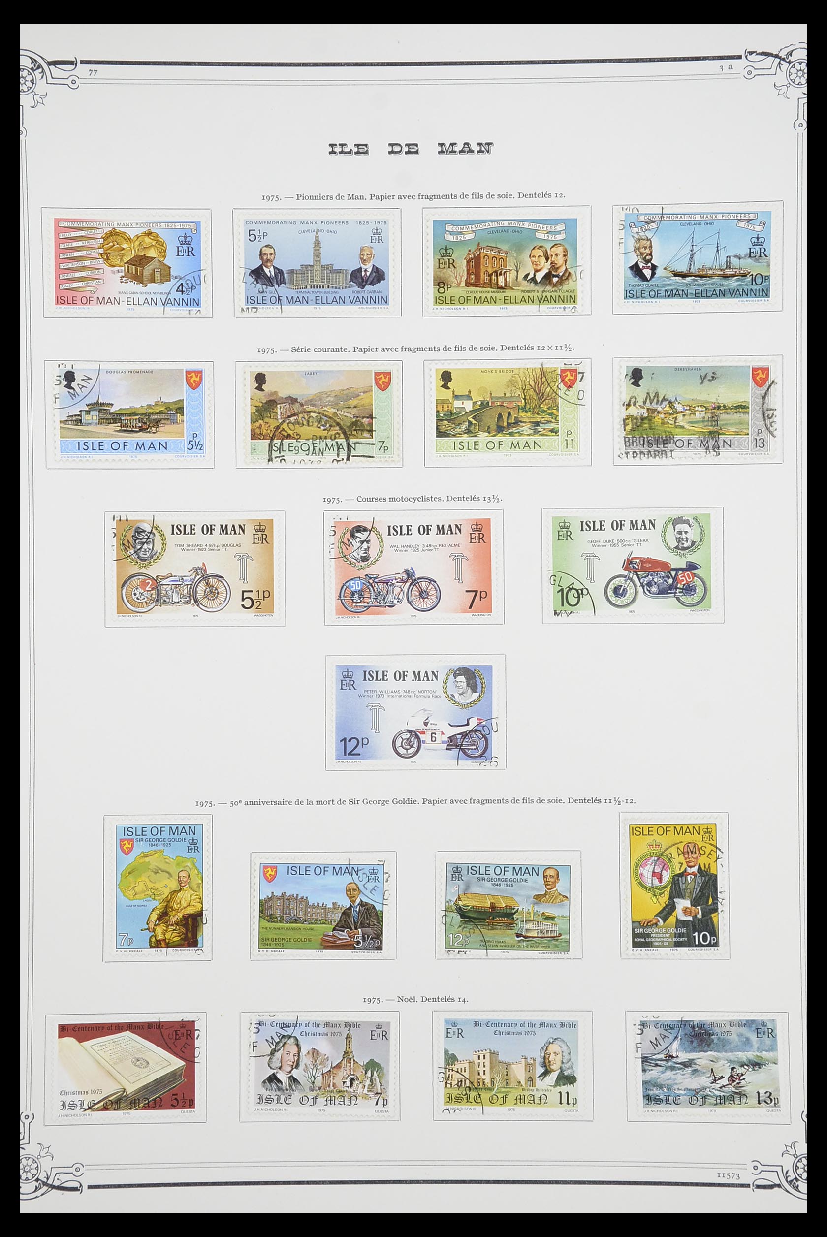 33690 069 - Postzegelverzameling 33690 Engeland 1840-1976.