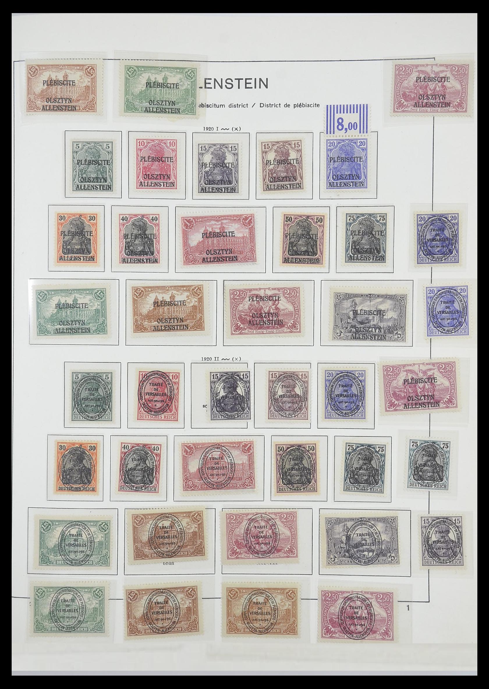33694 063 - Postzegelverzameling 33694 Duitsland 1851-1946.