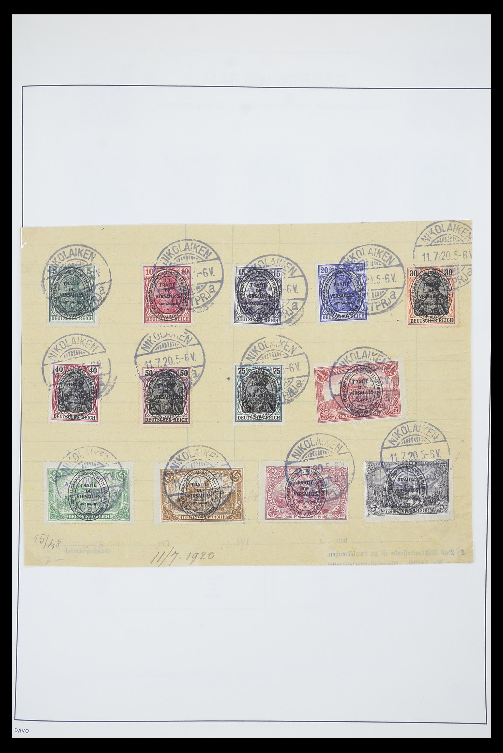 33694 065 - Postzegelverzameling 33694 Duitsland 1851-1946.