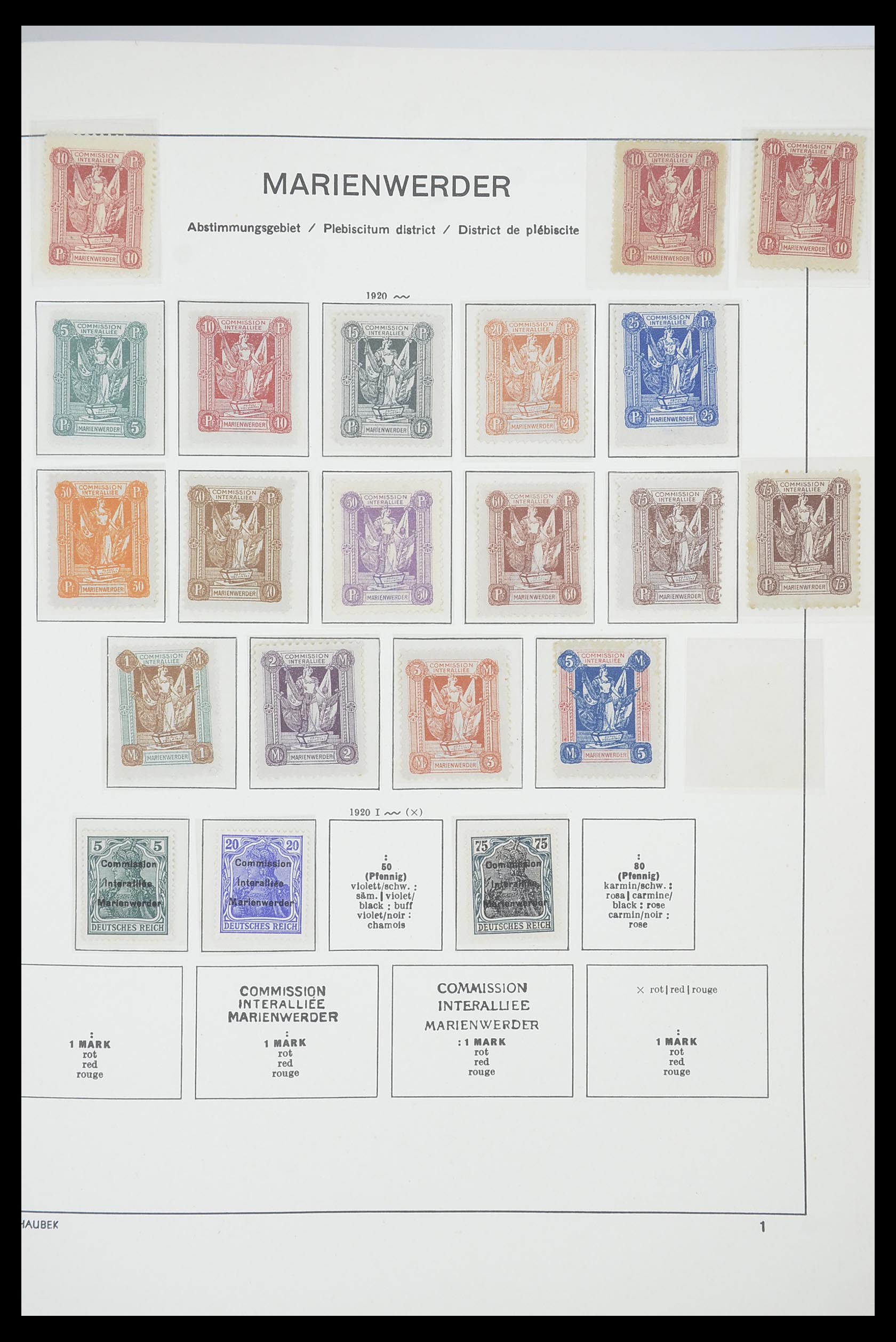 33694 066 - Postzegelverzameling 33694 Duitsland 1851-1946.