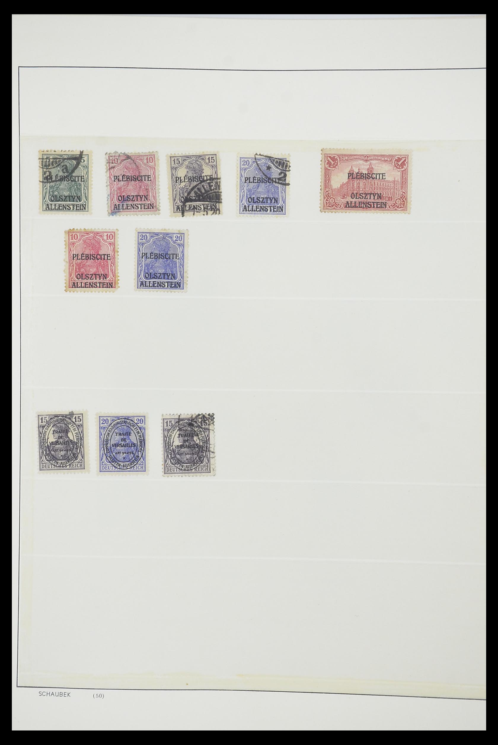 33694 067 - Postzegelverzameling 33694 Duitsland 1851-1946.
