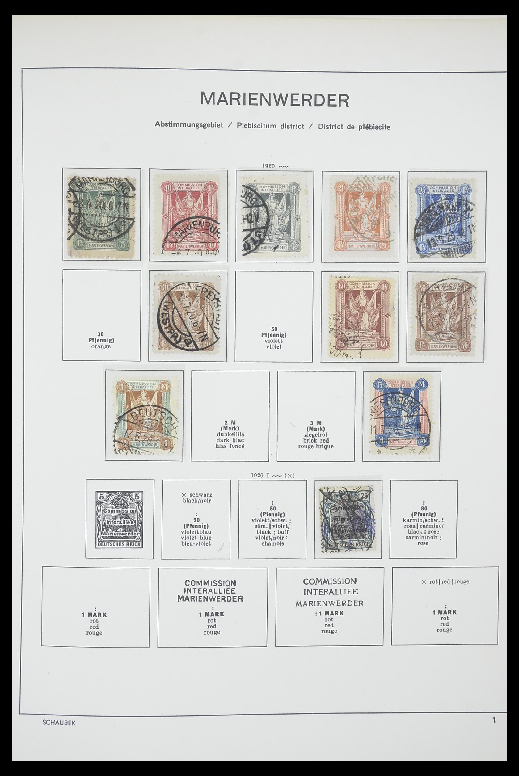 33694 068 - Postzegelverzameling 33694 Duitsland 1851-1946.