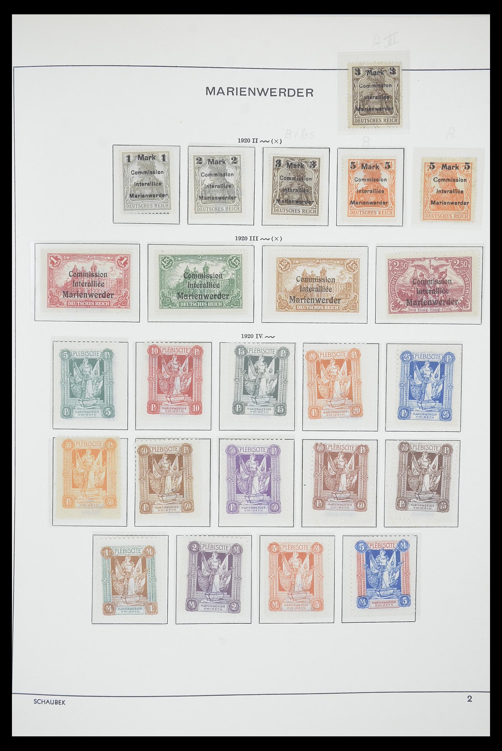 33694 069 - Postzegelverzameling 33694 Duitsland 1851-1946.