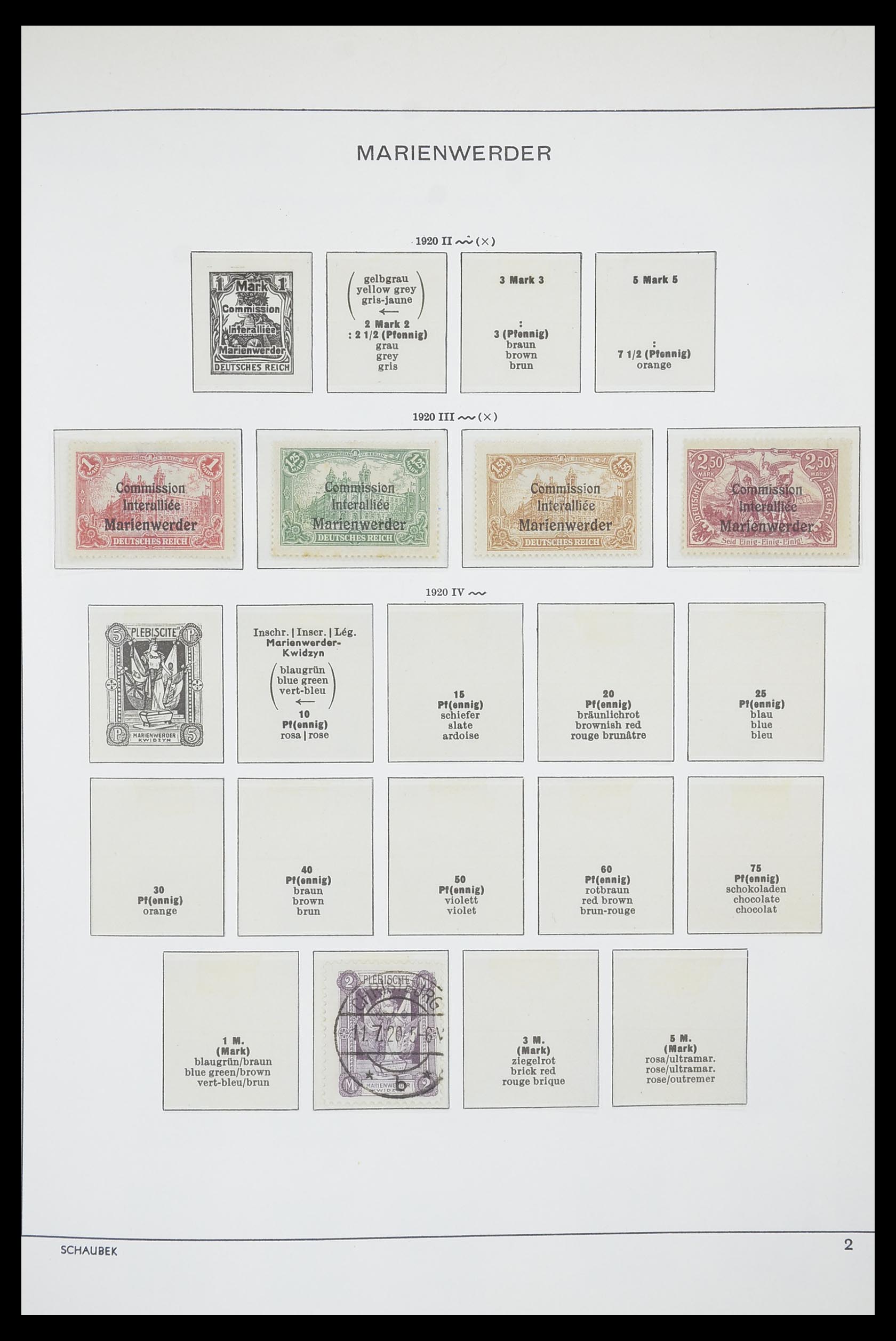 33694 070 - Postzegelverzameling 33694 Duitsland 1851-1946.