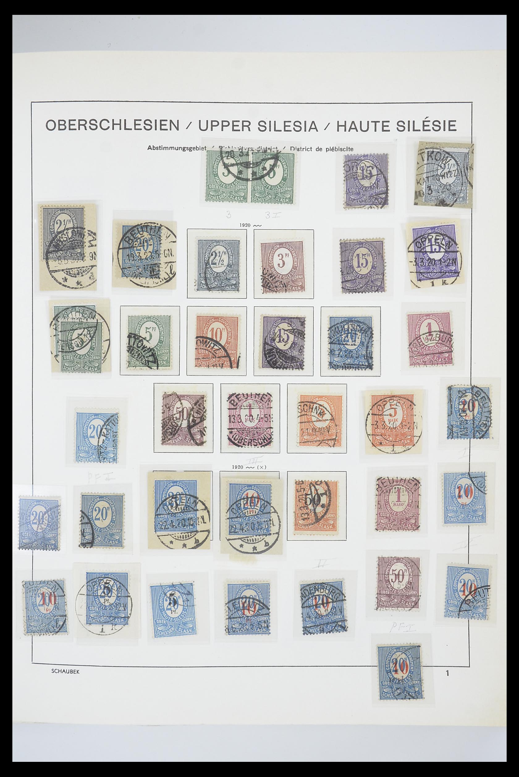33694 072 - Postzegelverzameling 33694 Duitsland 1851-1946.