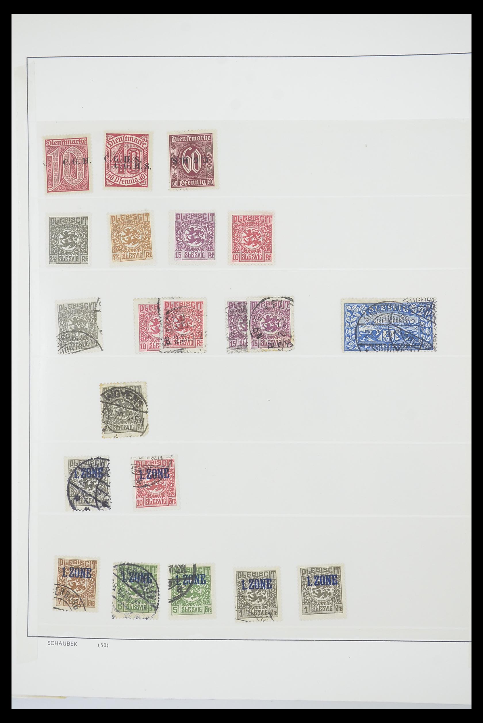 33694 080 - Postzegelverzameling 33694 Duitsland 1851-1946.