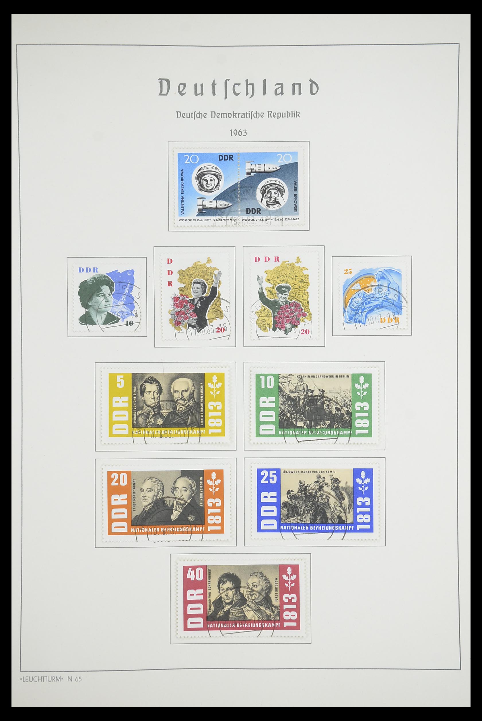 33709 086 - Postzegelverzameling 33709 DDR 1948-1973.