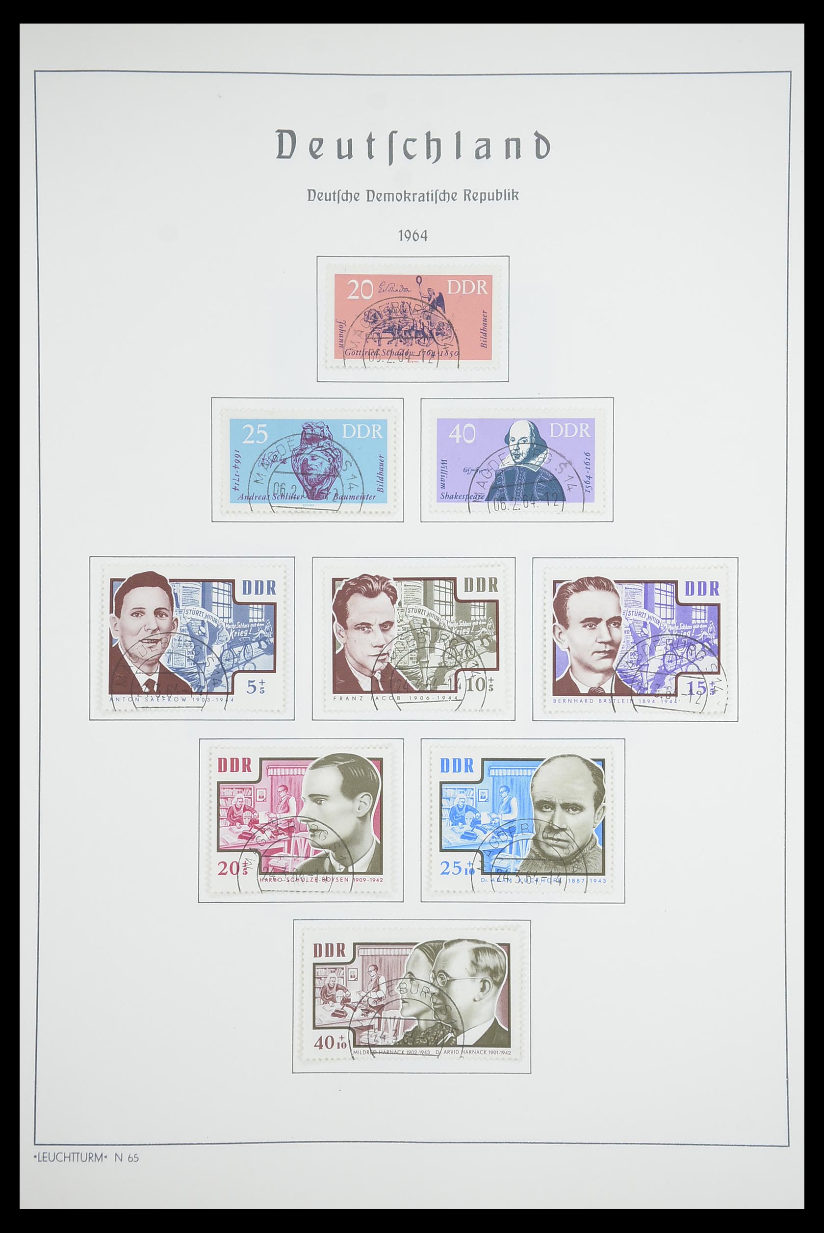 33709 088 - Postzegelverzameling 33709 DDR 1948-1973.