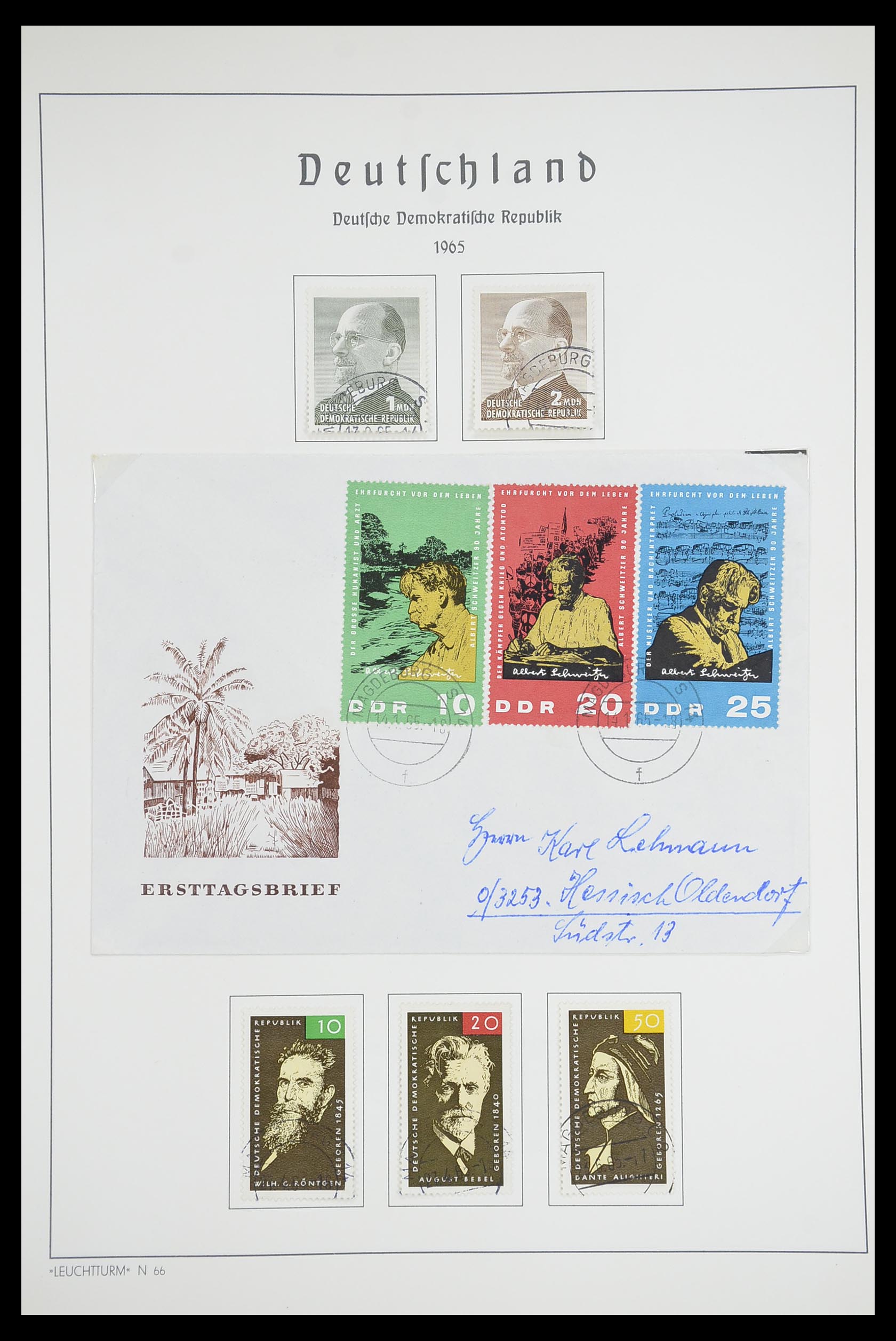 33709 098 - Postzegelverzameling 33709 DDR 1948-1973.