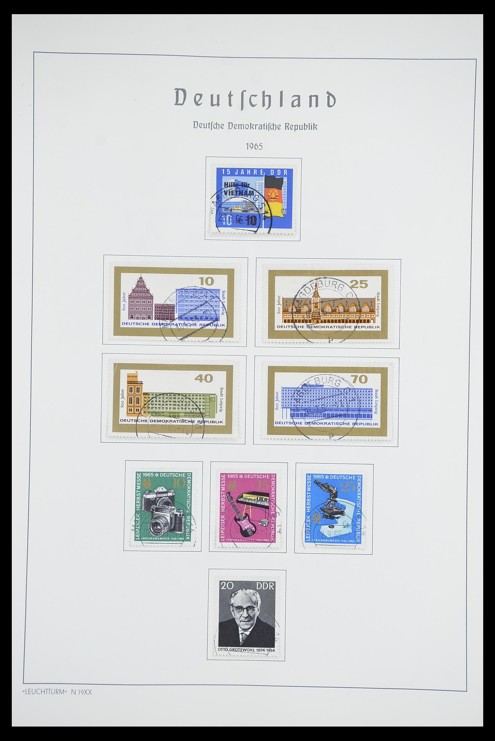 33709 102 - Postzegelverzameling 33709 DDR 1948-1973.
