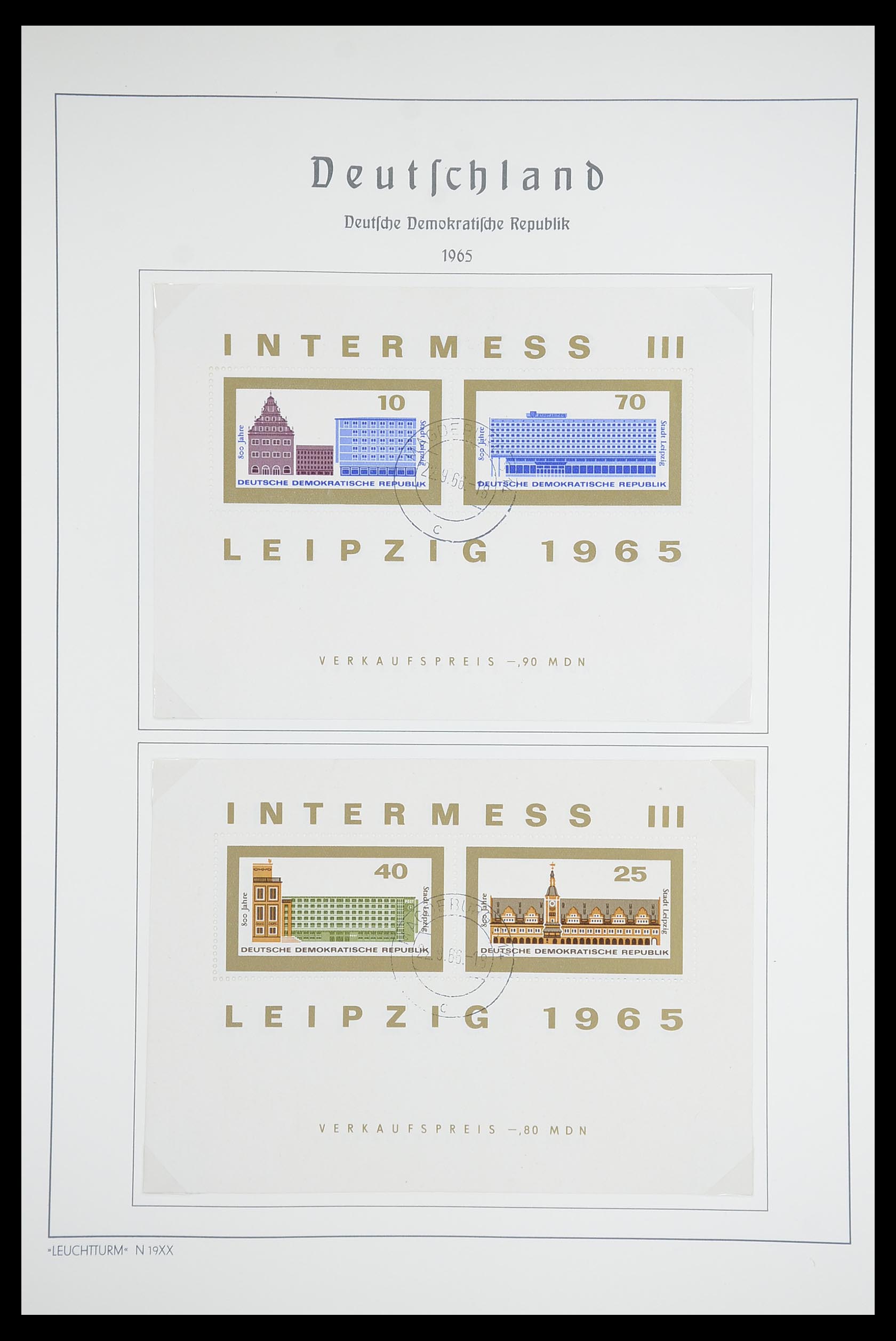 33709 103 - Postzegelverzameling 33709 DDR 1948-1973.