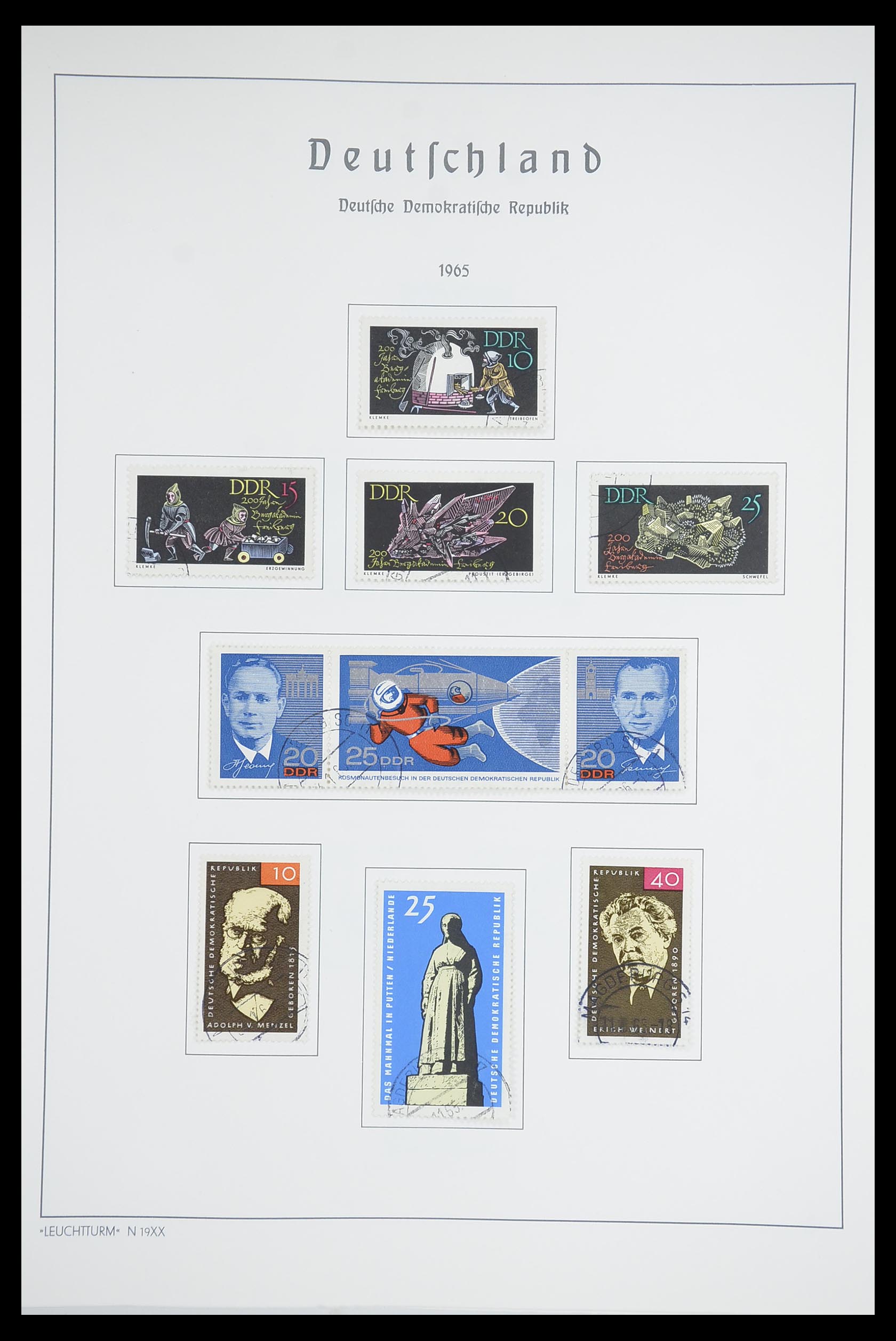 33709 104 - Postzegelverzameling 33709 DDR 1948-1973.