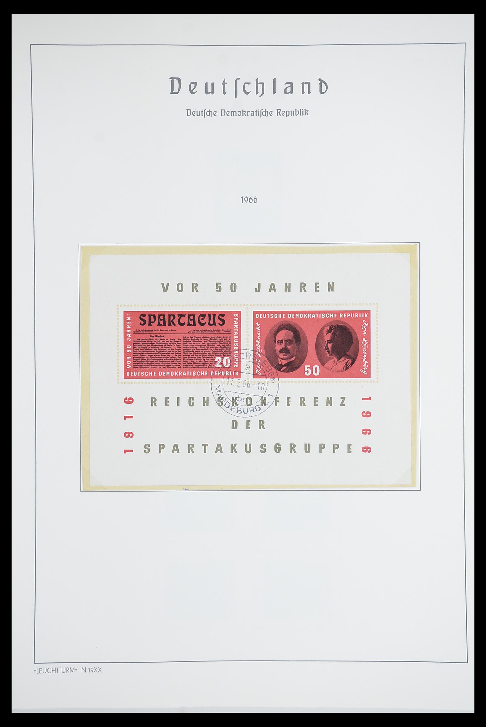 33709 106 - Postzegelverzameling 33709 DDR 1948-1973.